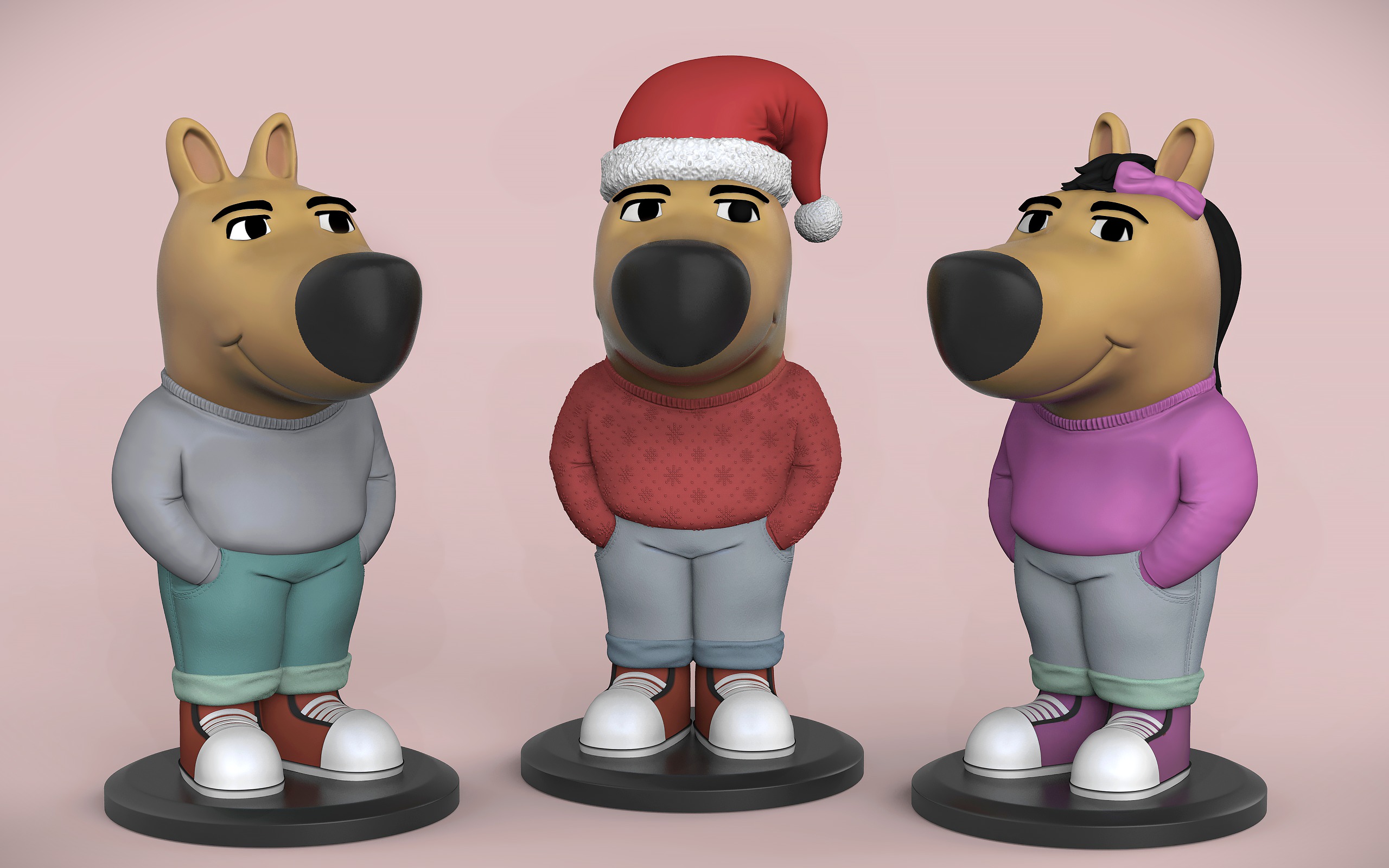 PACK My New Character  3D print model_3