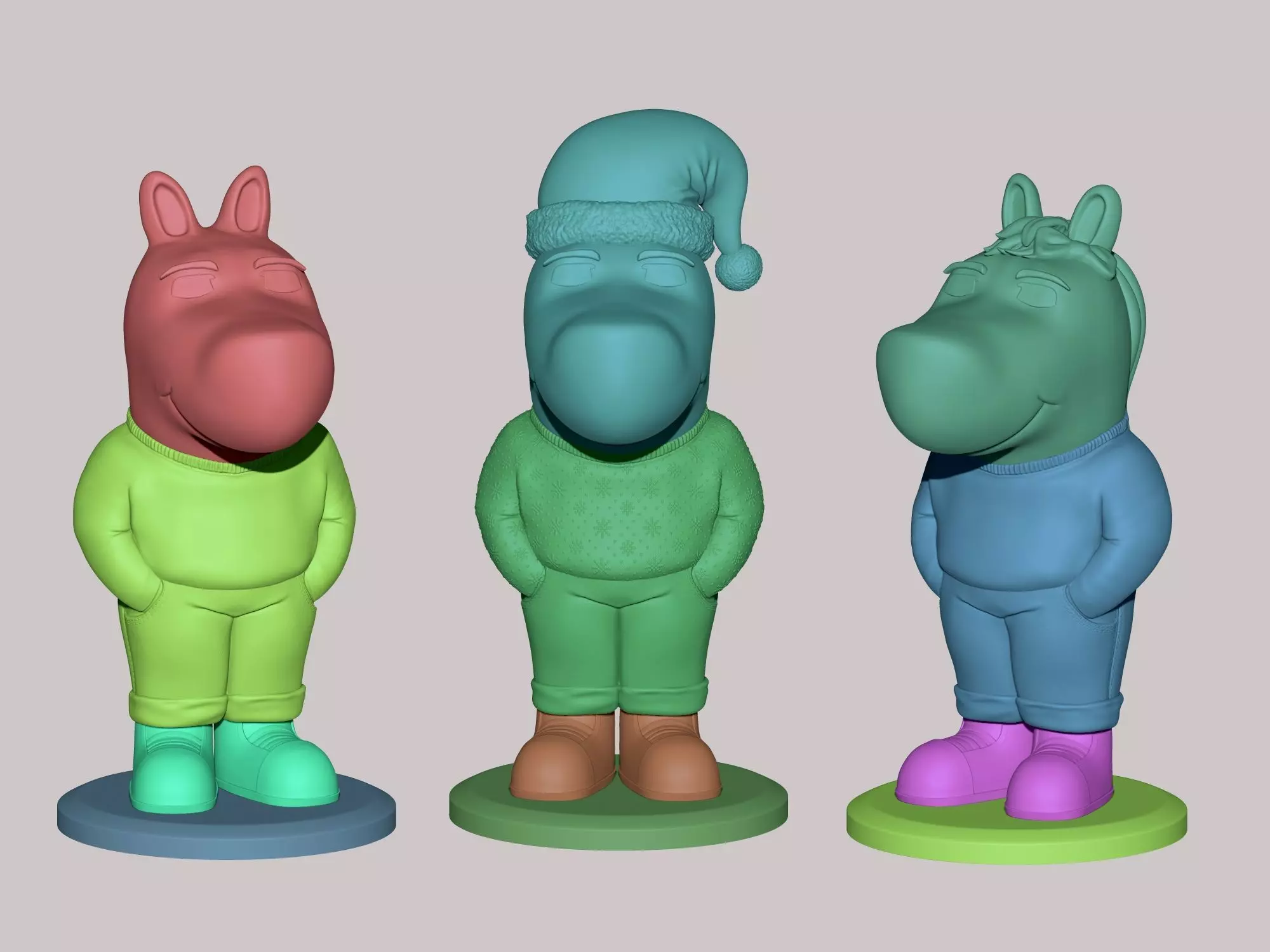 PACK My New Character  3D print model_0