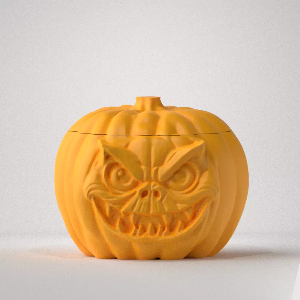 Jack O Lantern 4 3D print model_0