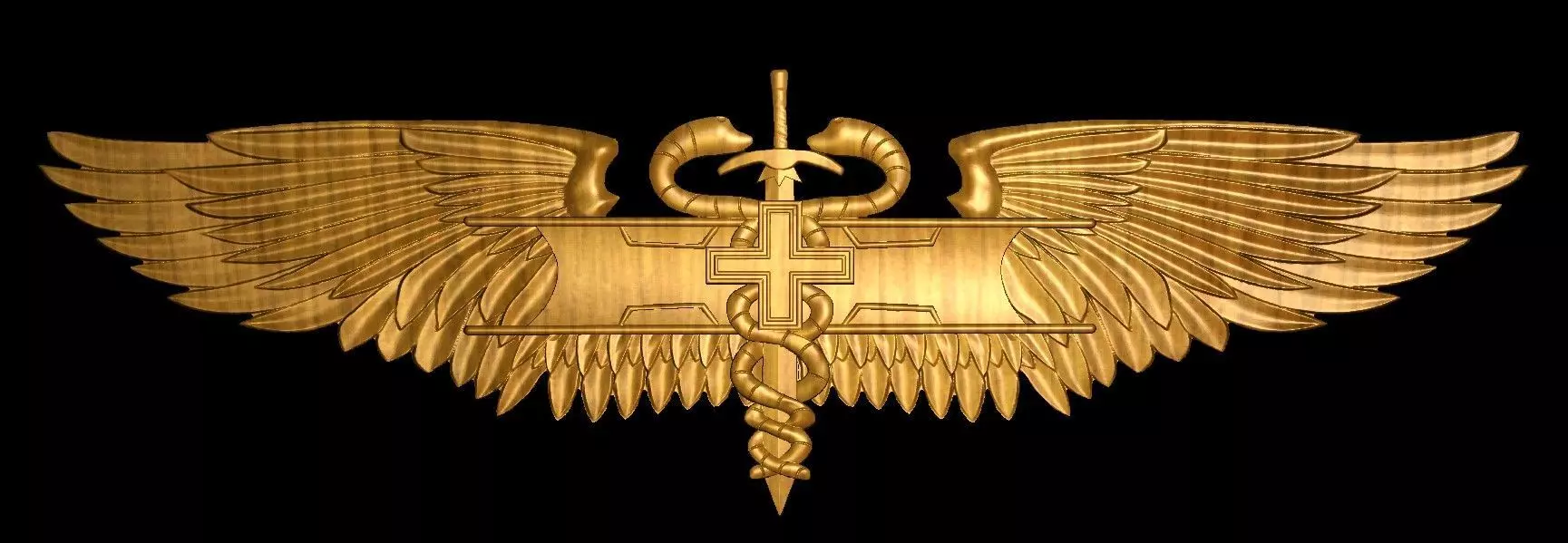 Combat Medic Award 3D print model_0