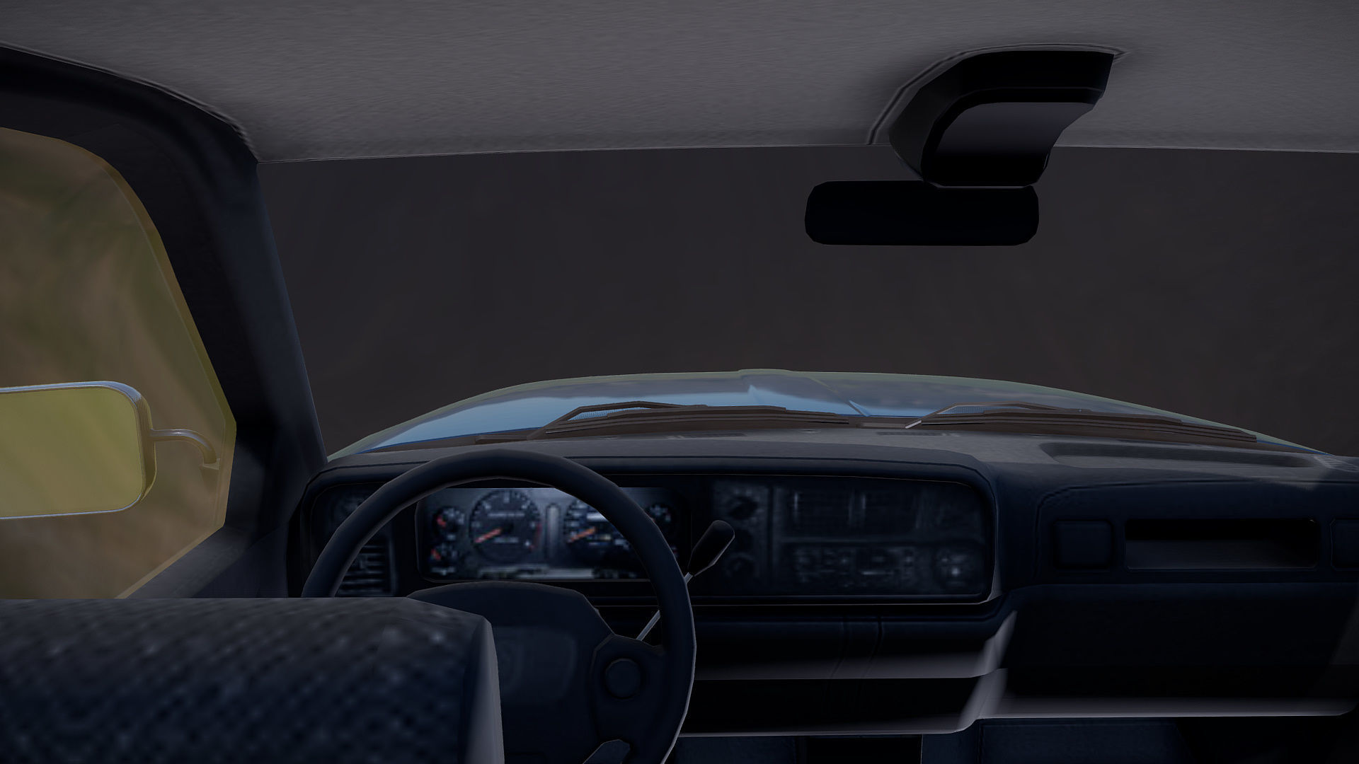 Dodge Ram 1996 3500 Laramie Low-poly 3D model_26