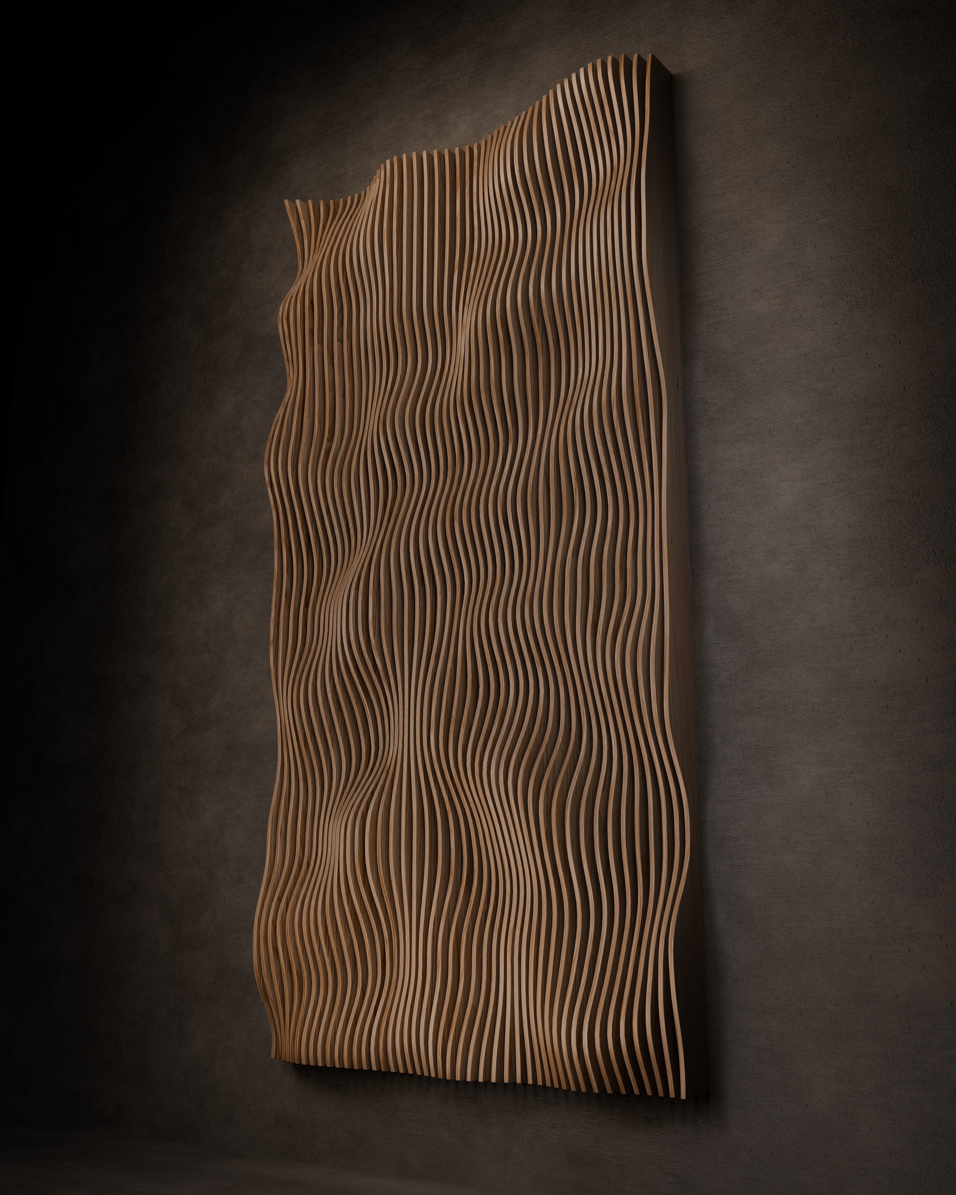 Parametric Wall Art - Set of 6 Low-poly 3D model_5