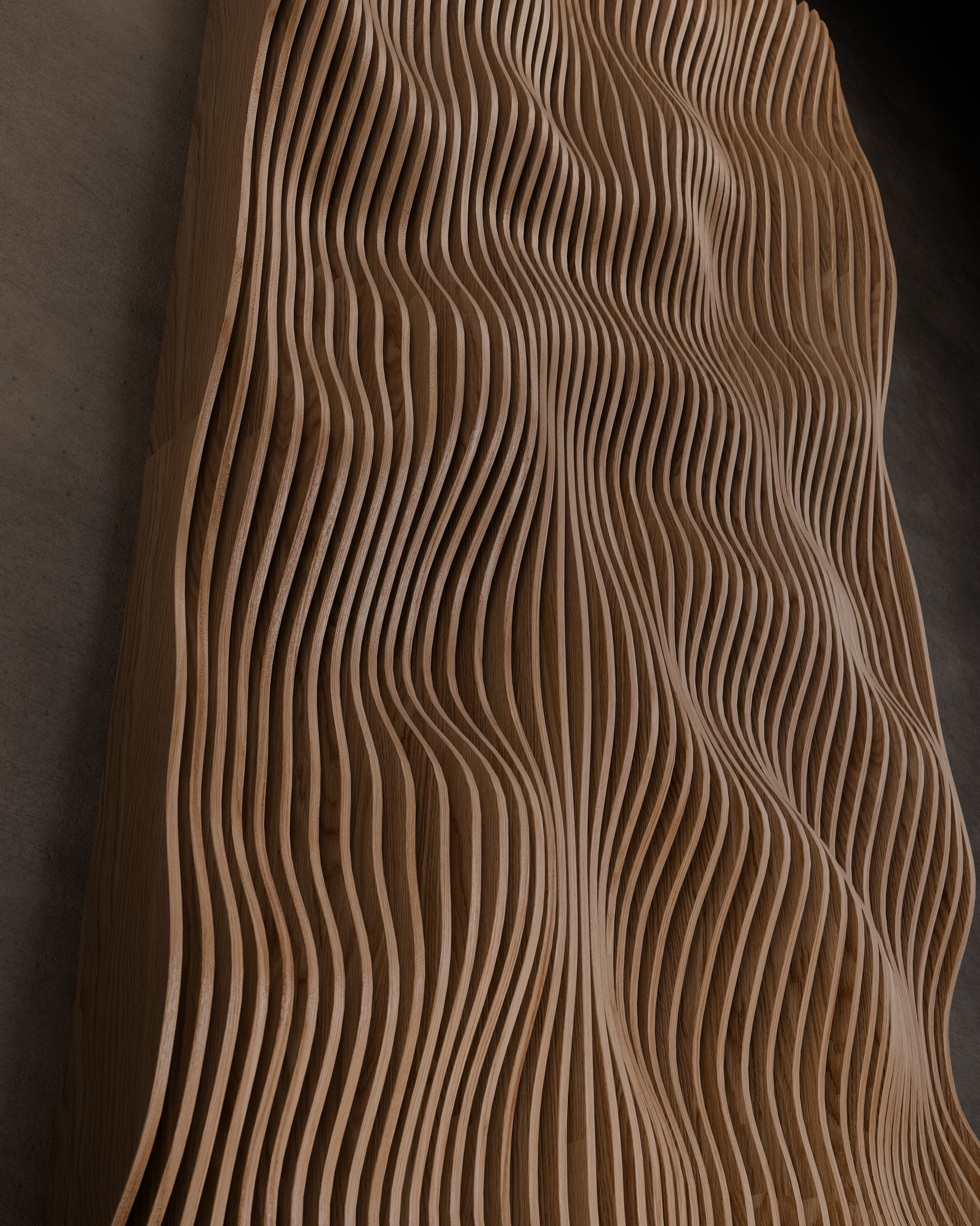 Parametric Wall Art - Set of 6 Low-poly 3D model_6