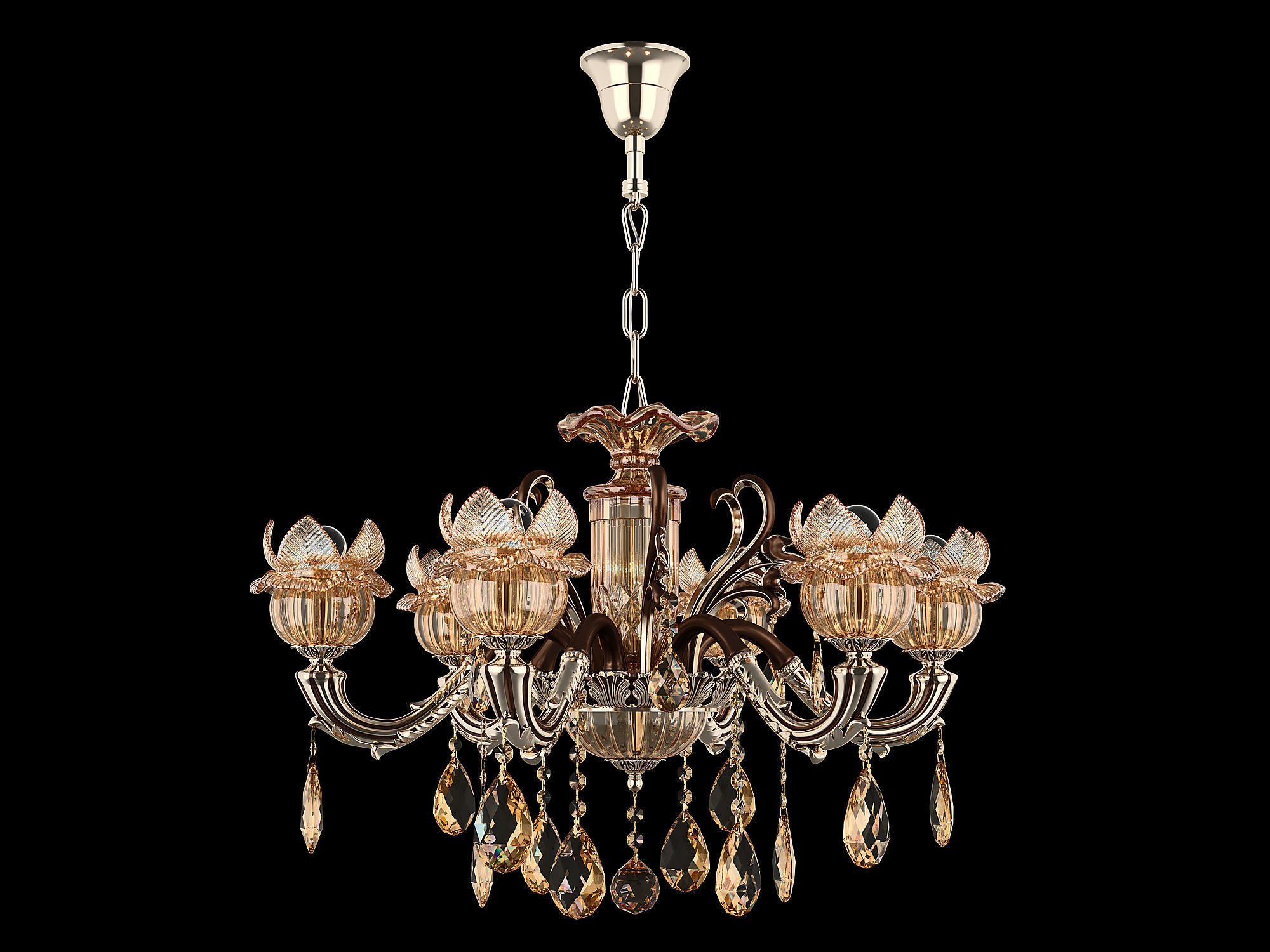 89360 Osgona Collection of Murano Glass Lamps _21