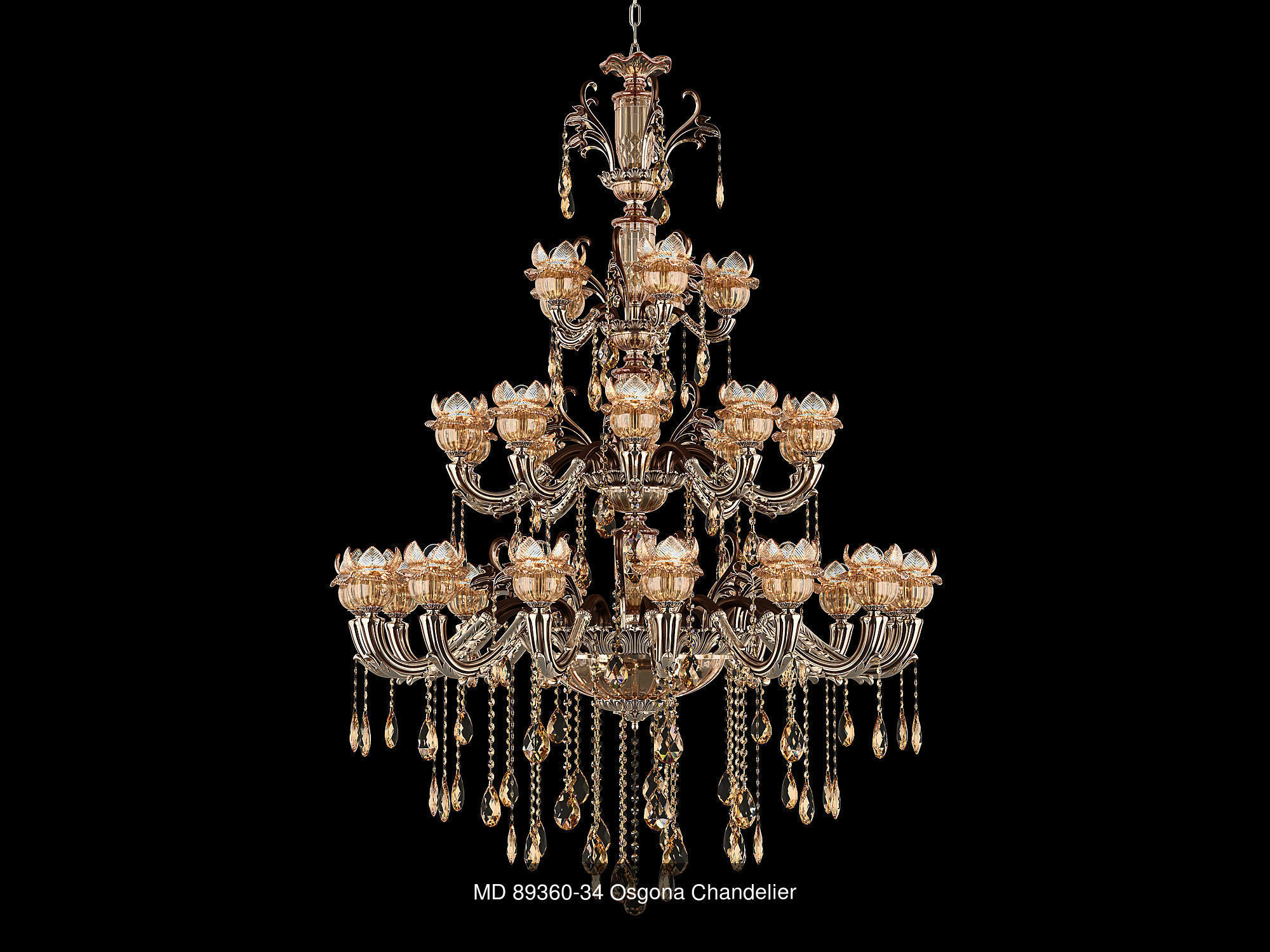 89360 Osgona Collection of Murano Glass Lamps _6