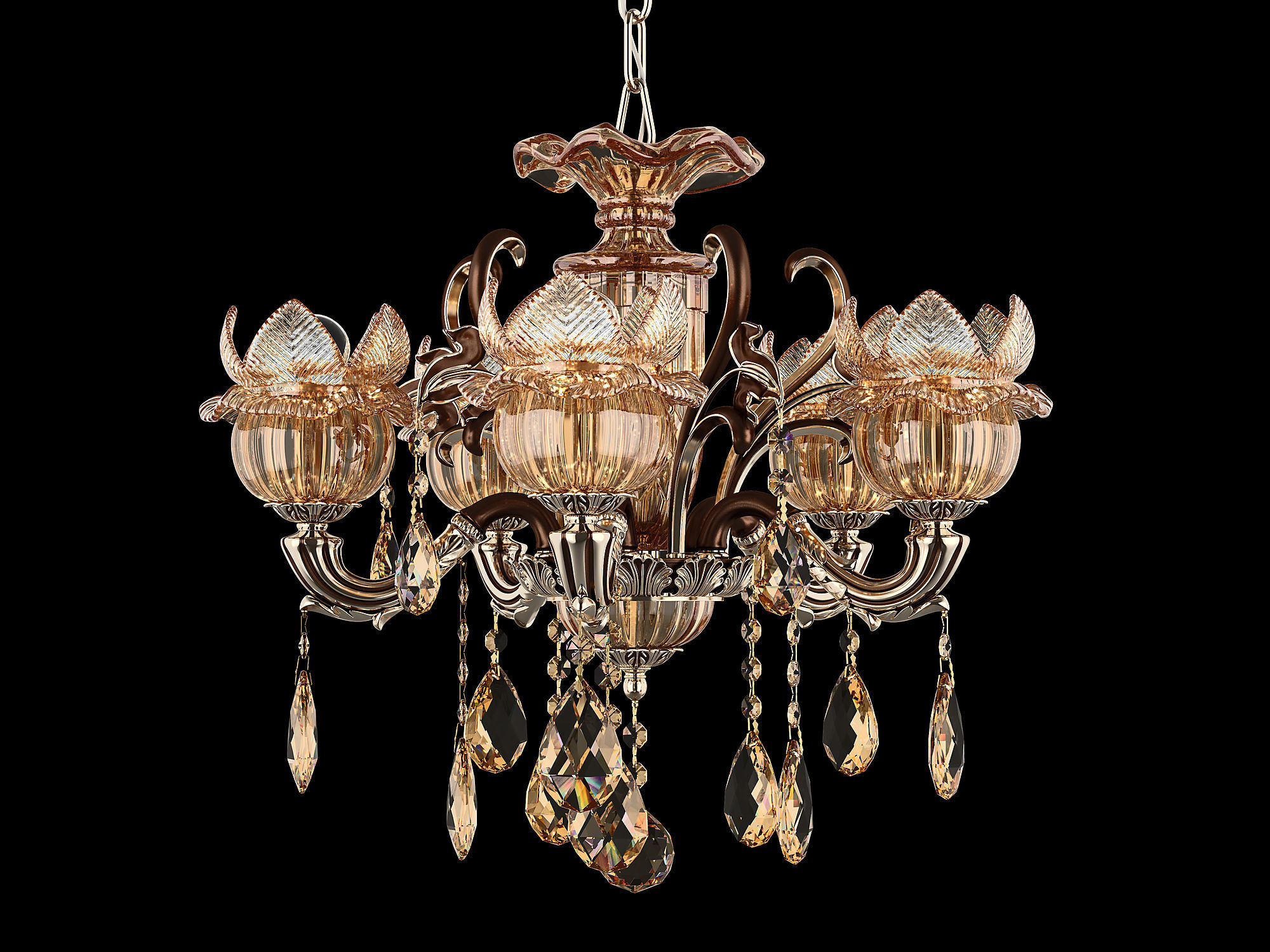 89360 Osgona Collection of Murano Glass Lamps _9