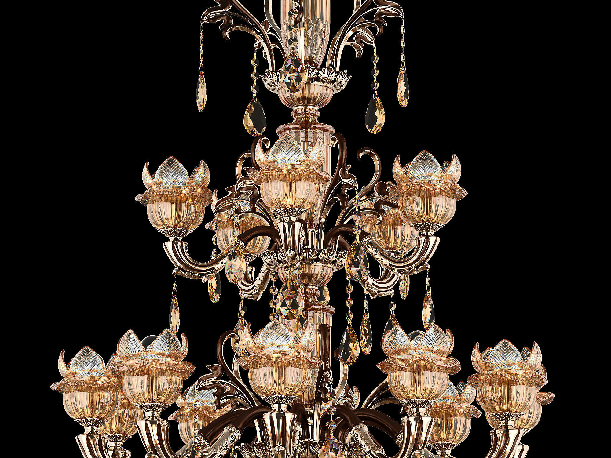 89360 Osgona Collection of Murano Glass Lamps _66