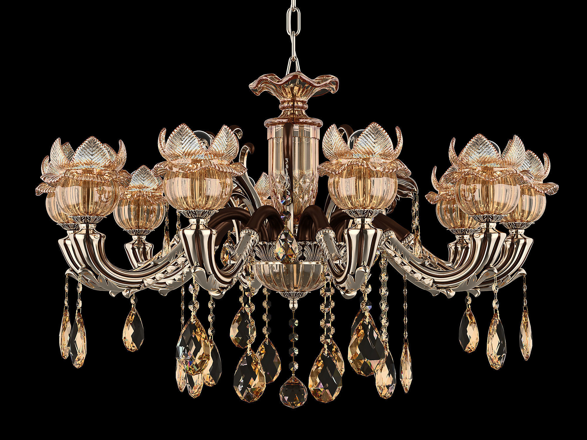 89360 Osgona Collection of Murano Glass Lamps _31