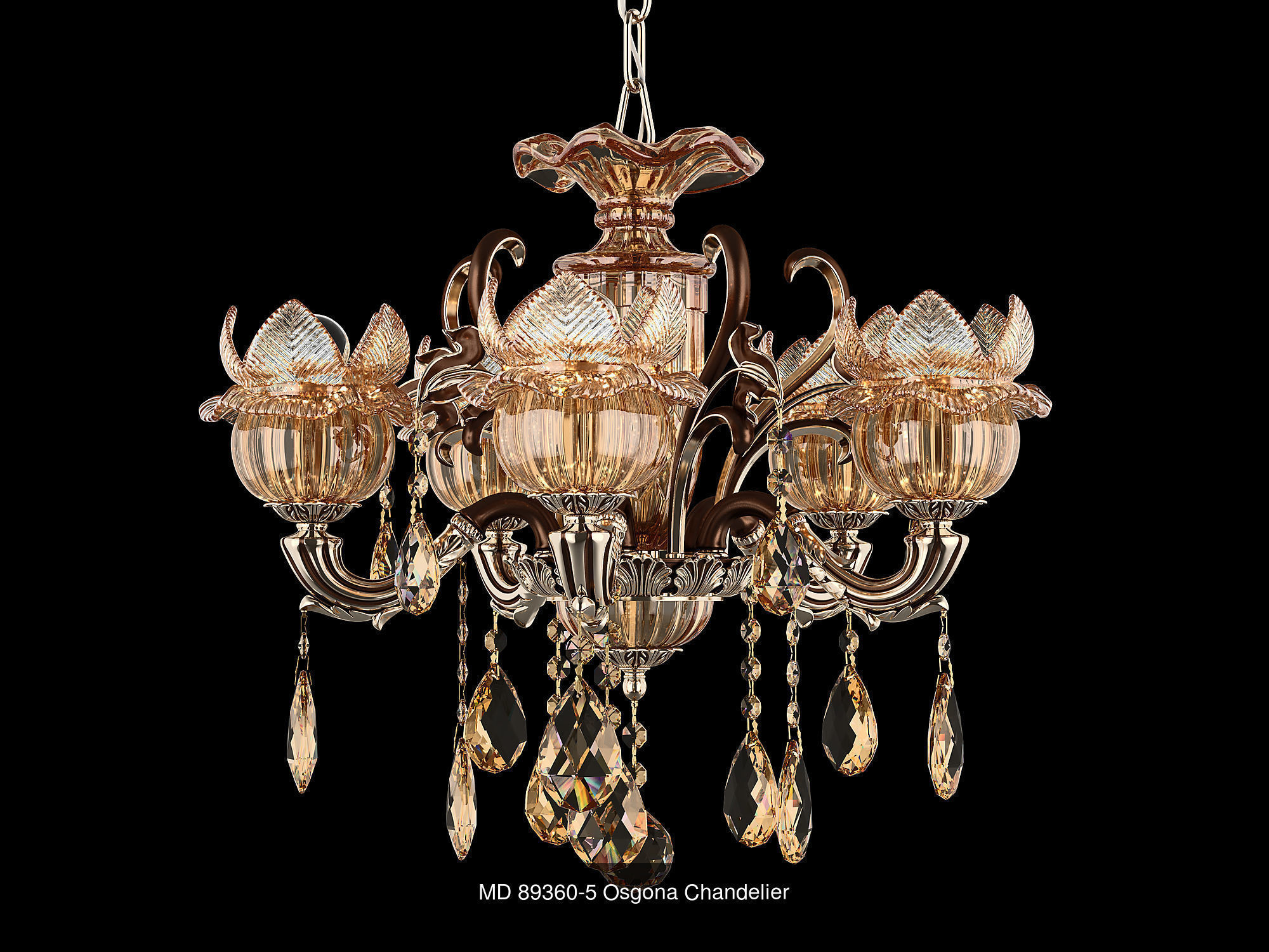 89360 Osgona Collection of Murano Glass Lamps _2