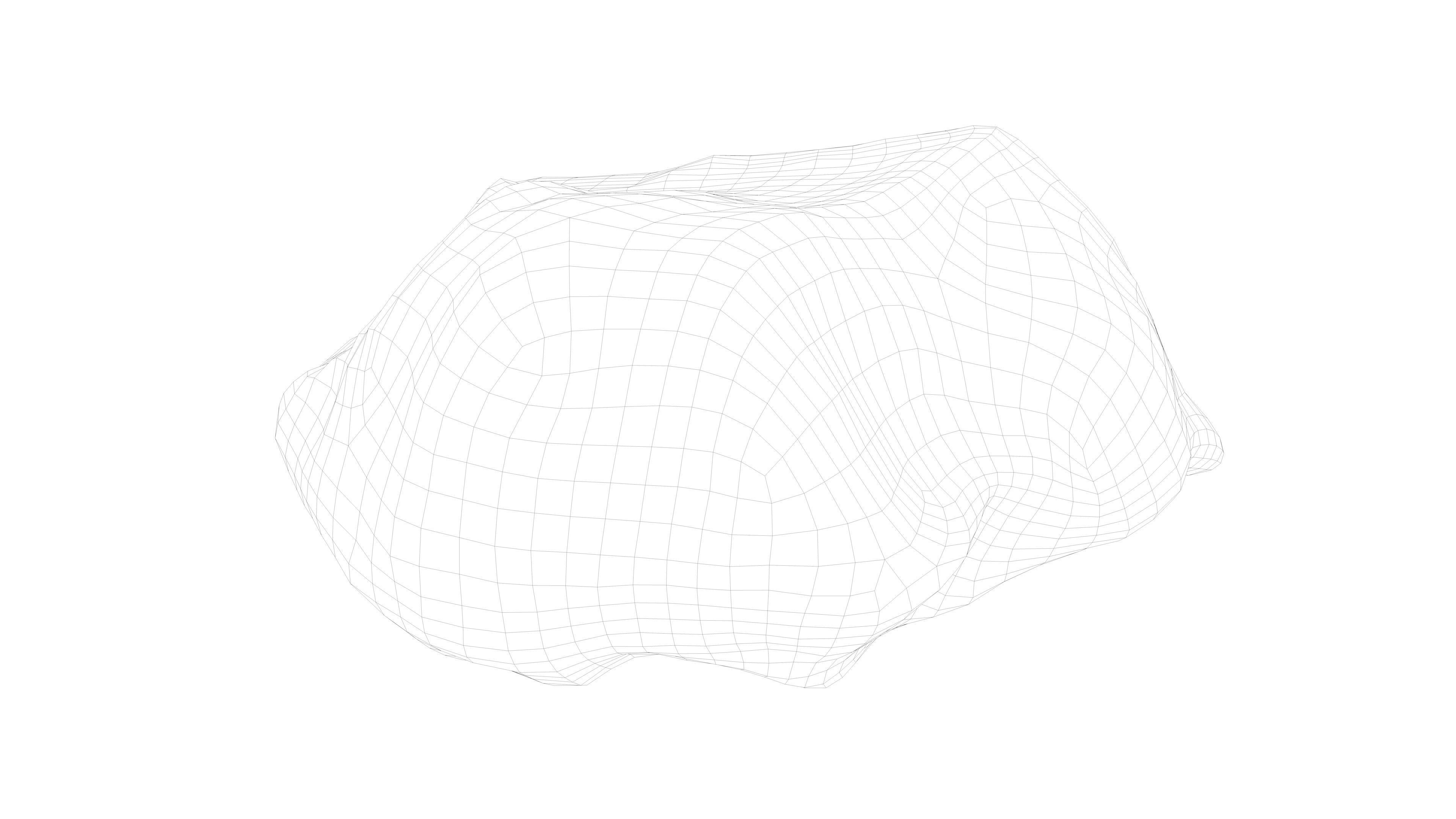 Photorealistic 3D scan of rock stone Low-poly 3D model_15