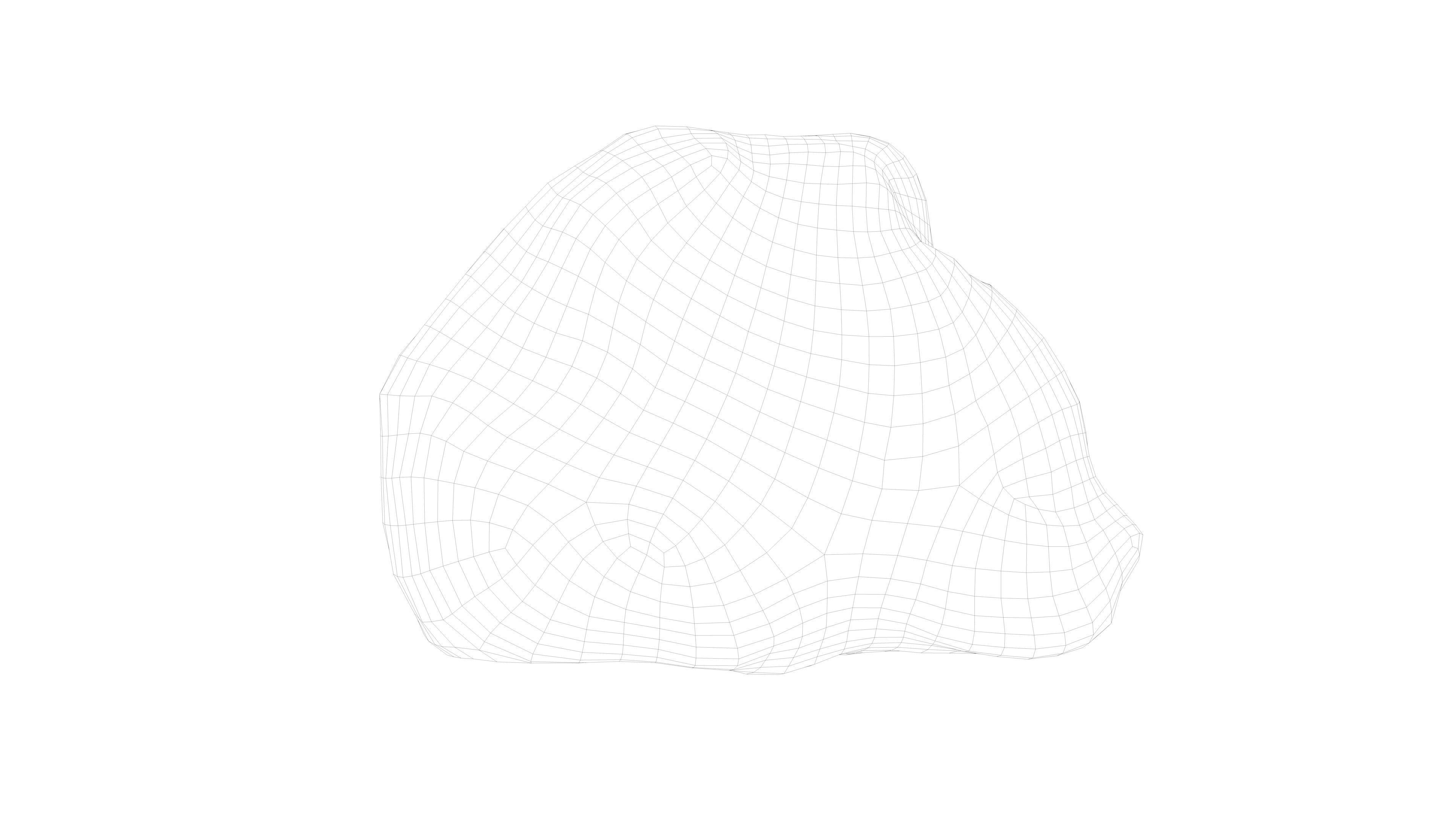 Photorealistic 3D scan of rock stone Low-poly 3D model_19