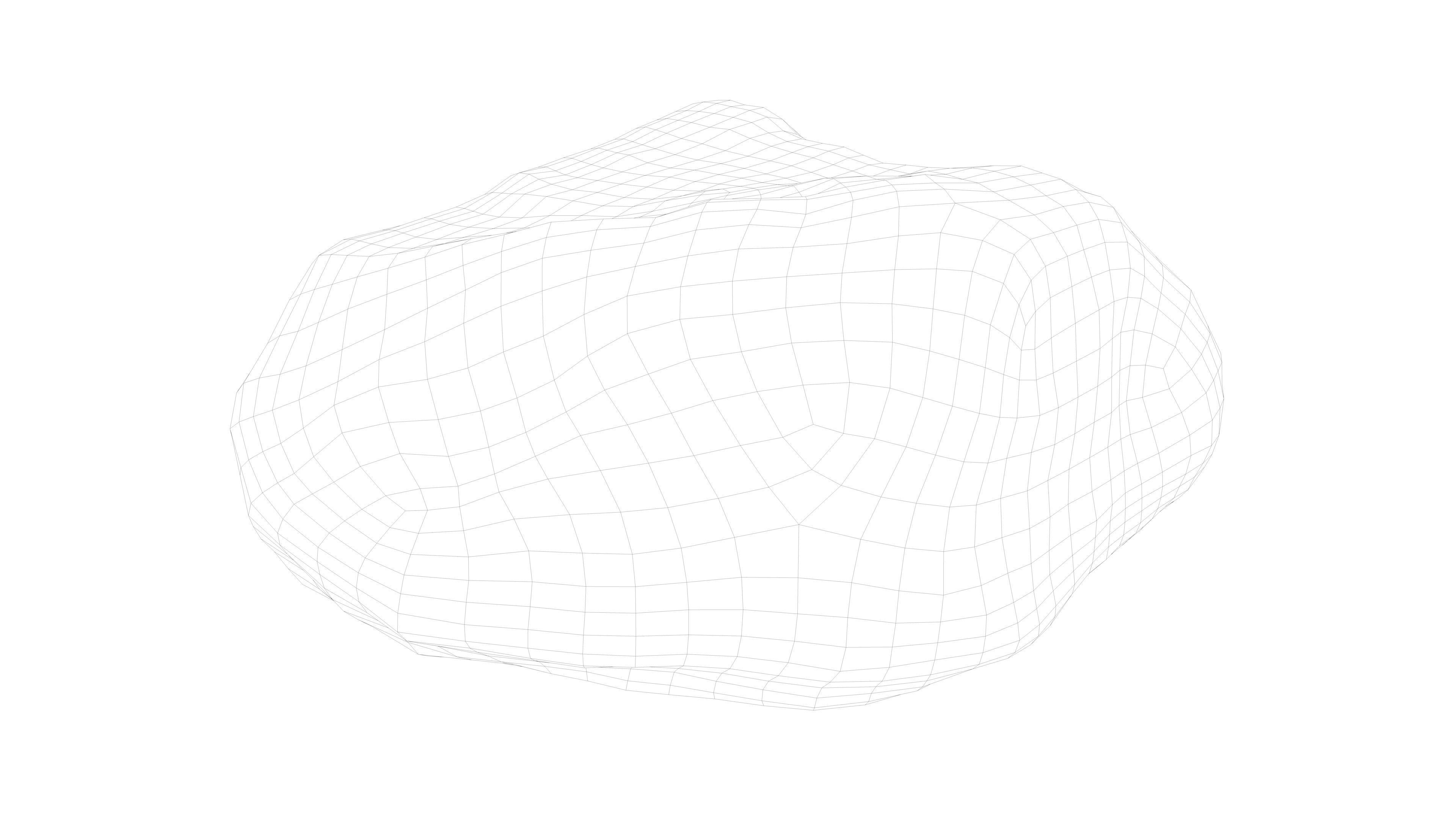 Photorealistic 3D scan of rock stone Low-poly 3D model_3