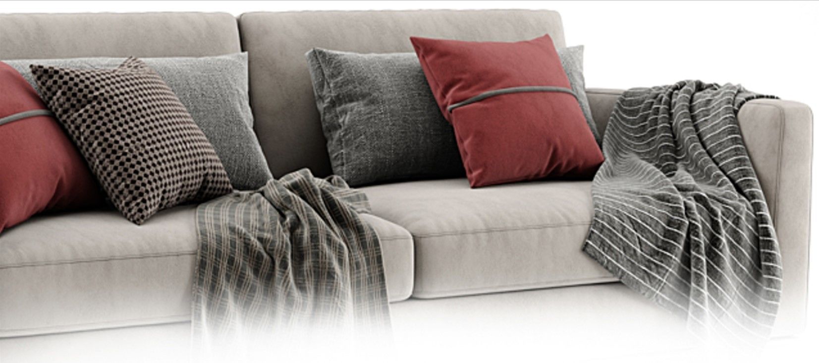 Horm Ellington 2 Seats 3D model_1