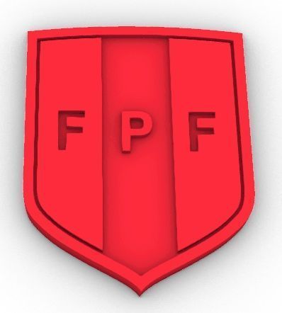 Federacion Peruana de Futbol FPF PERU 3D print model_4