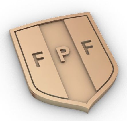 Federacion Peruana de Futbol FPF PERU 3D print model_2
