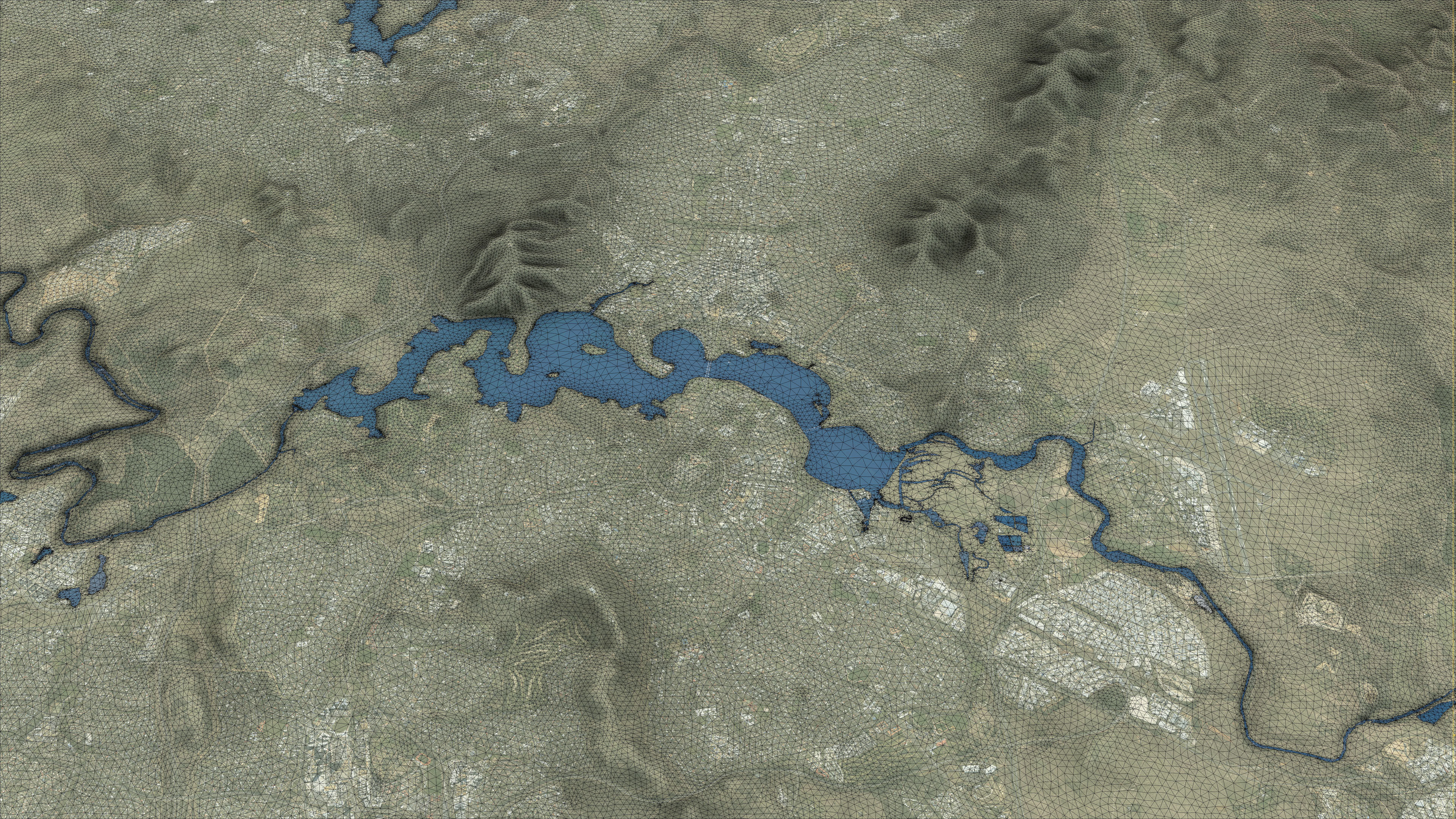 Canberra - 3D City Topography Terrain 3D Model Collection_26