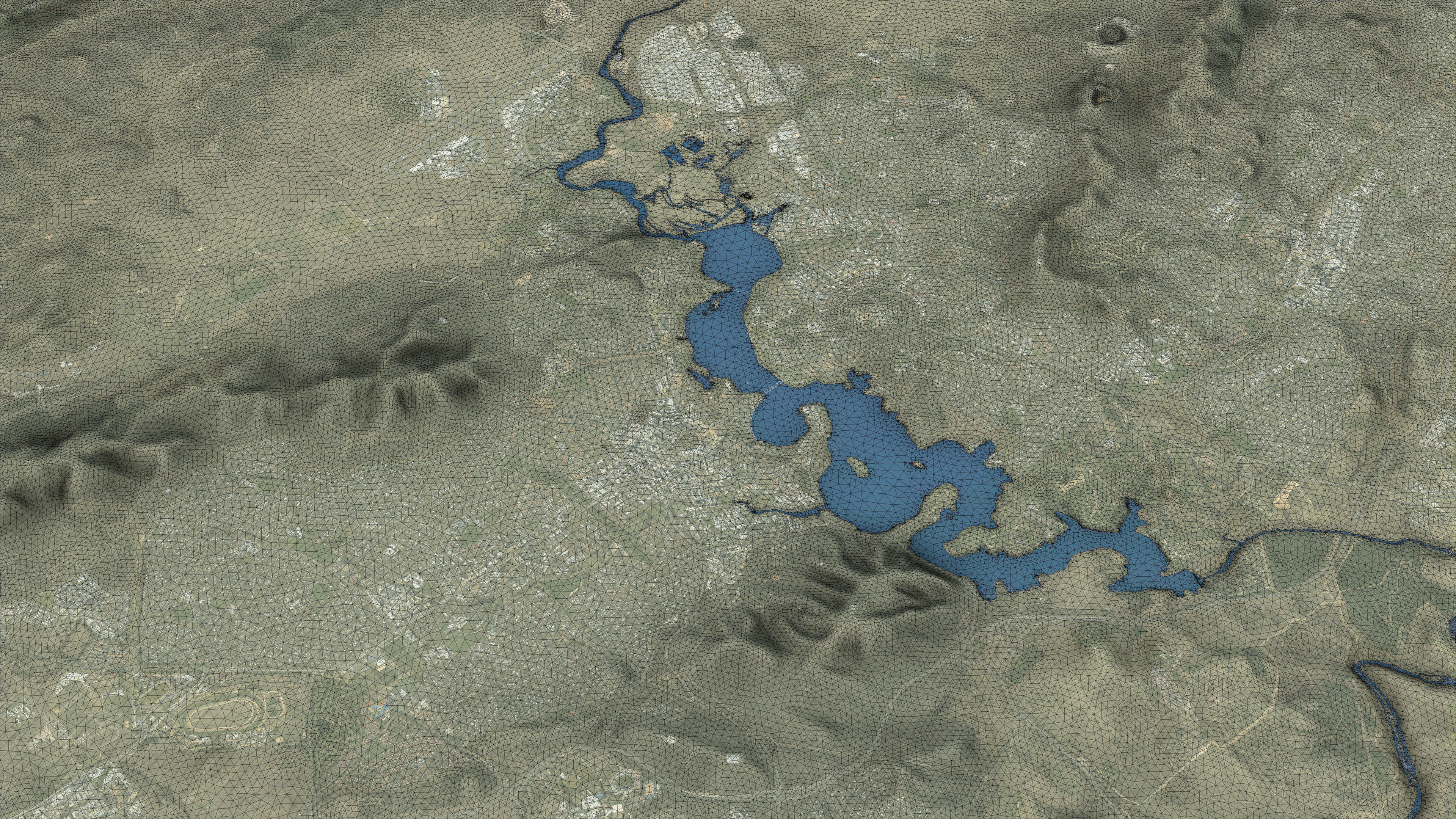 Canberra - 3D City Topography Terrain 3D Model Collection_20