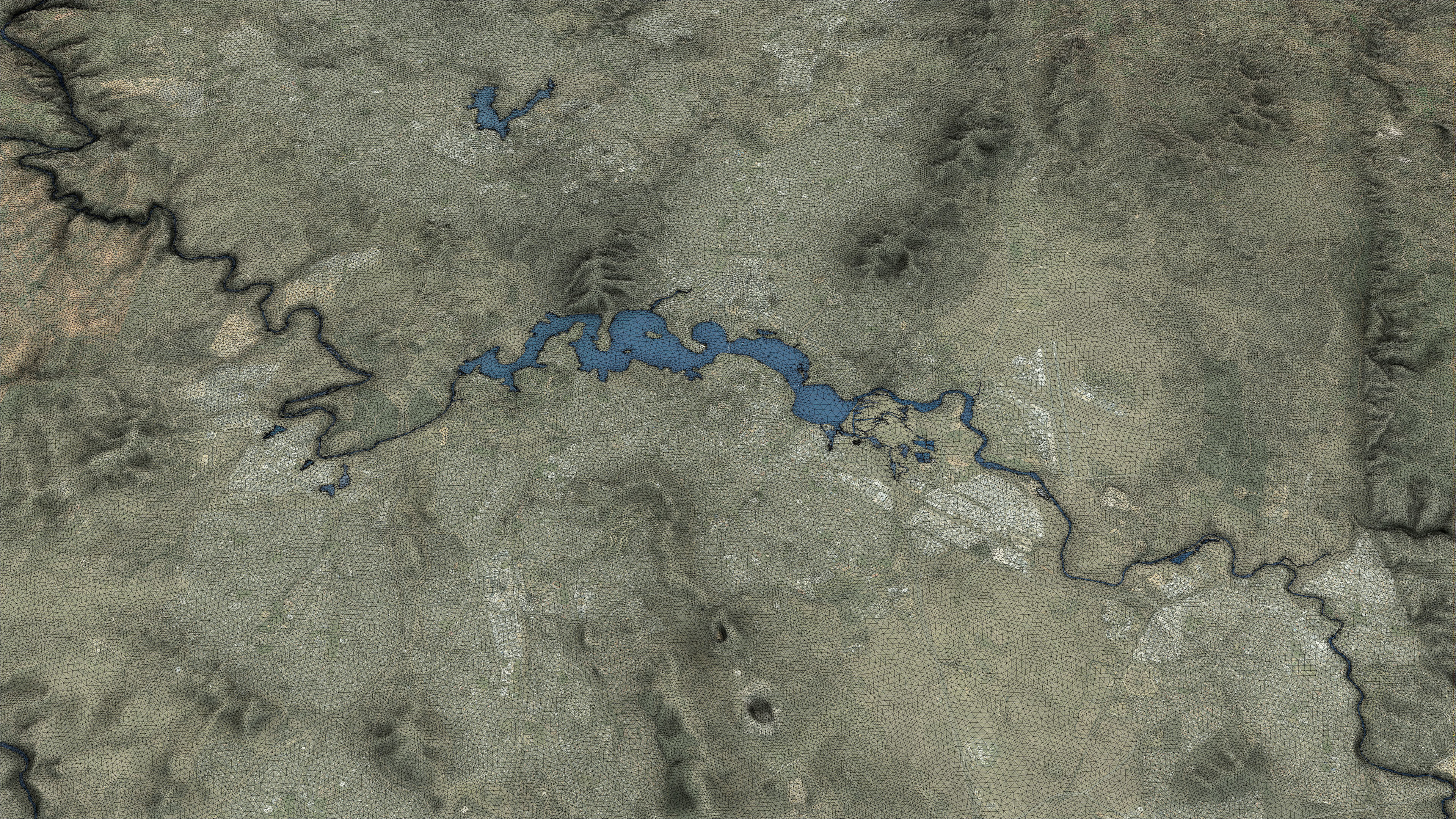 Canberra - 3D City Topography Terrain 3D Model Collection_29