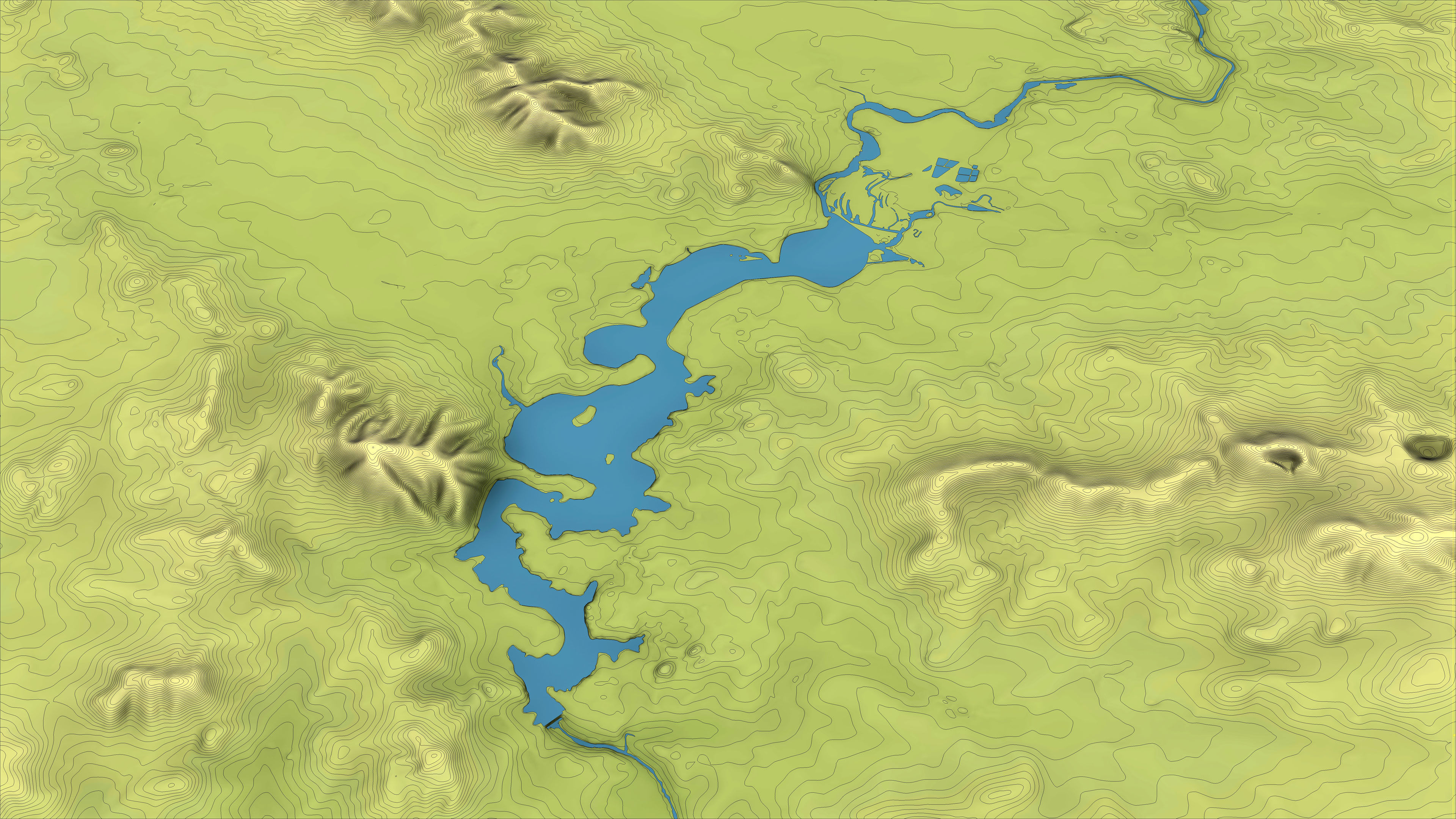 Canberra - 3D City Topography Terrain 3D Model Collection_18