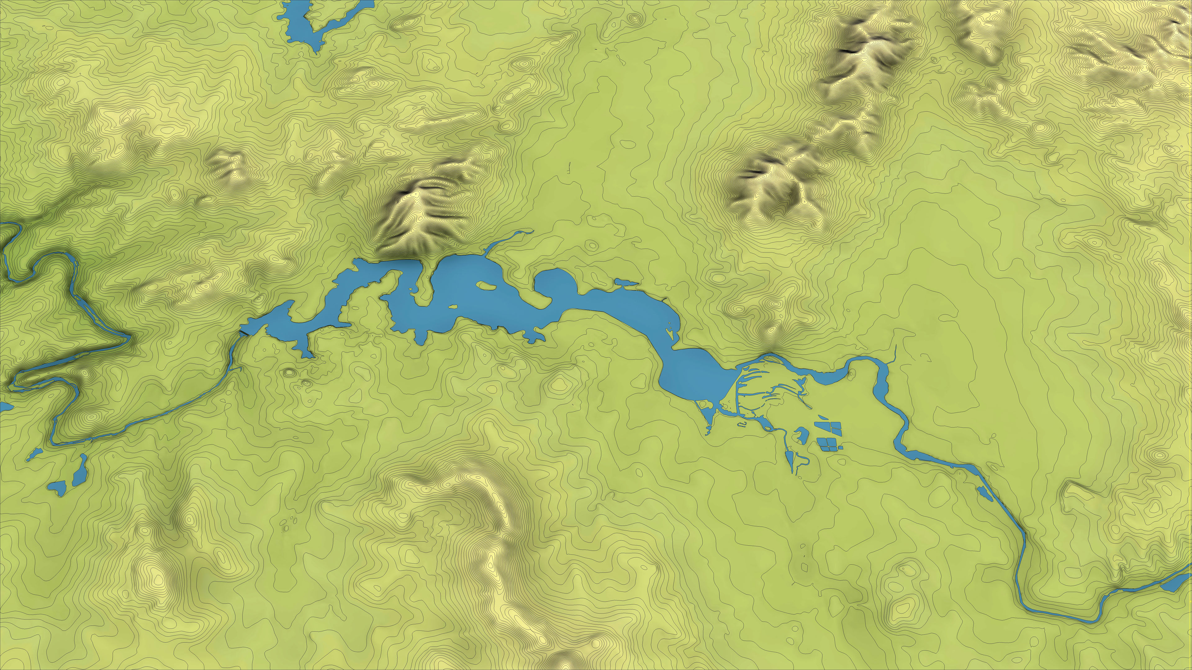 Canberra - 3D City Topography Terrain 3D Model Collection_27