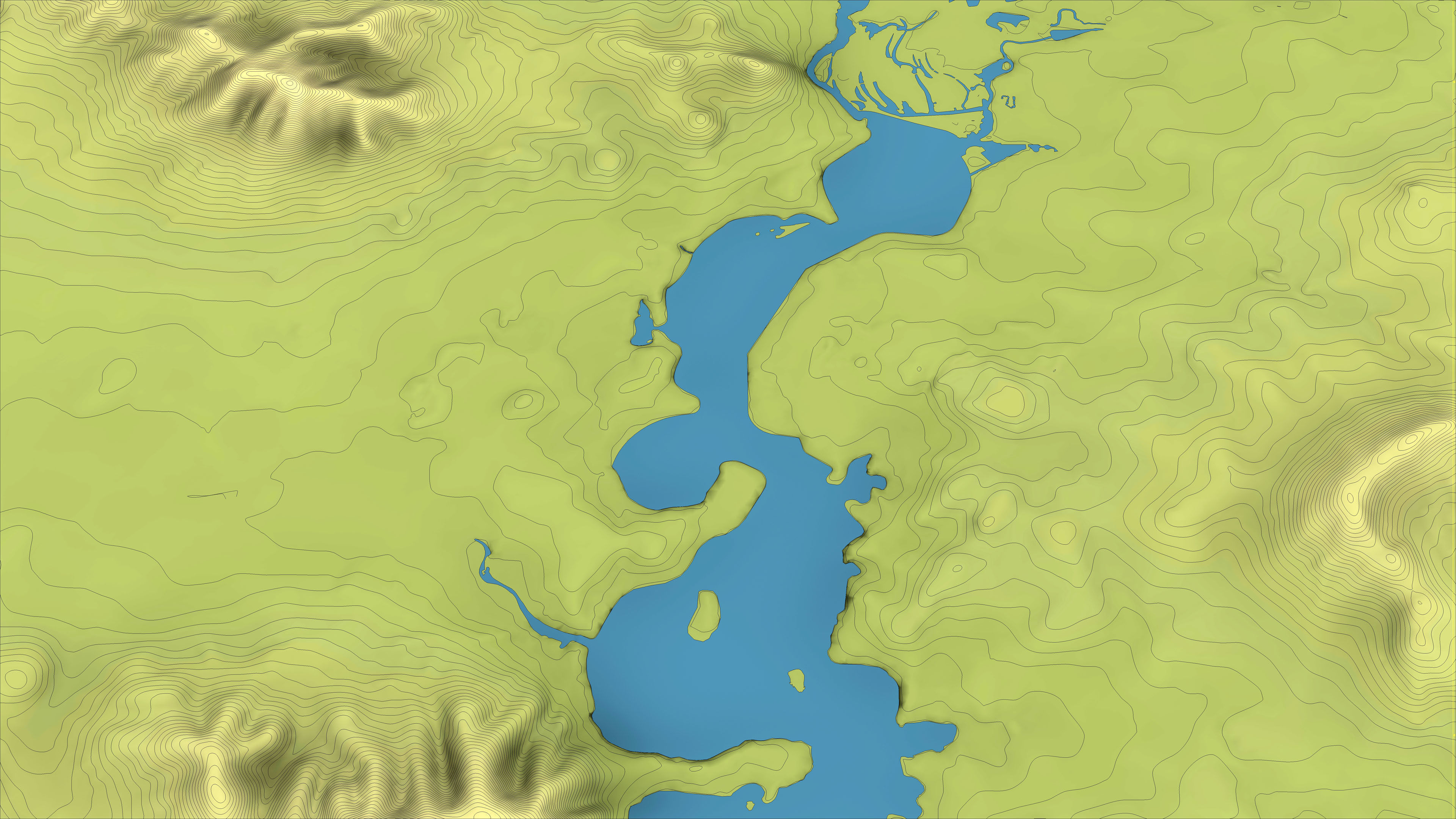 Canberra - 3D City Topography Terrain 3D Model Collection_6