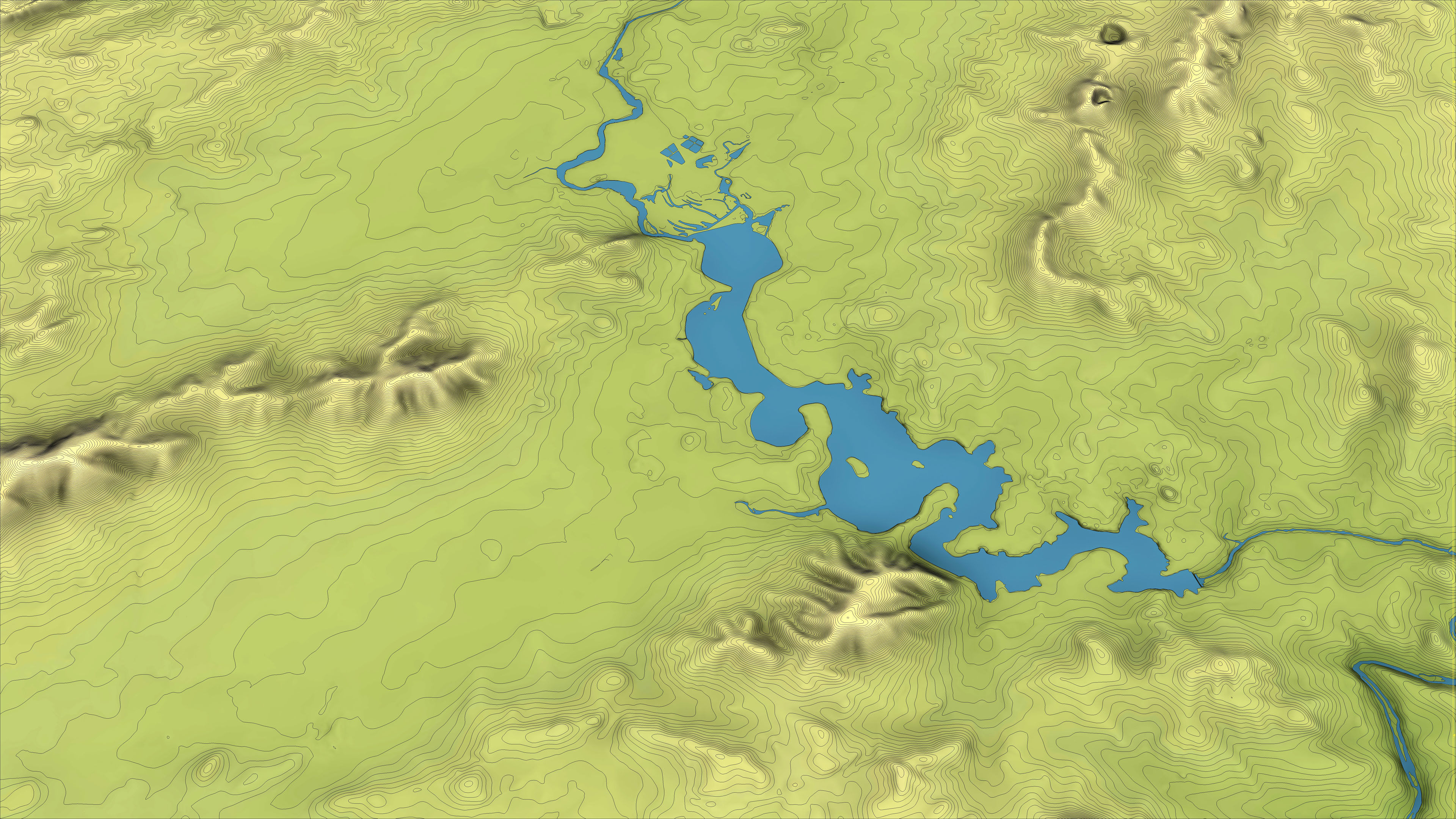 Canberra - 3D City Topography Terrain 3D Model Collection_21