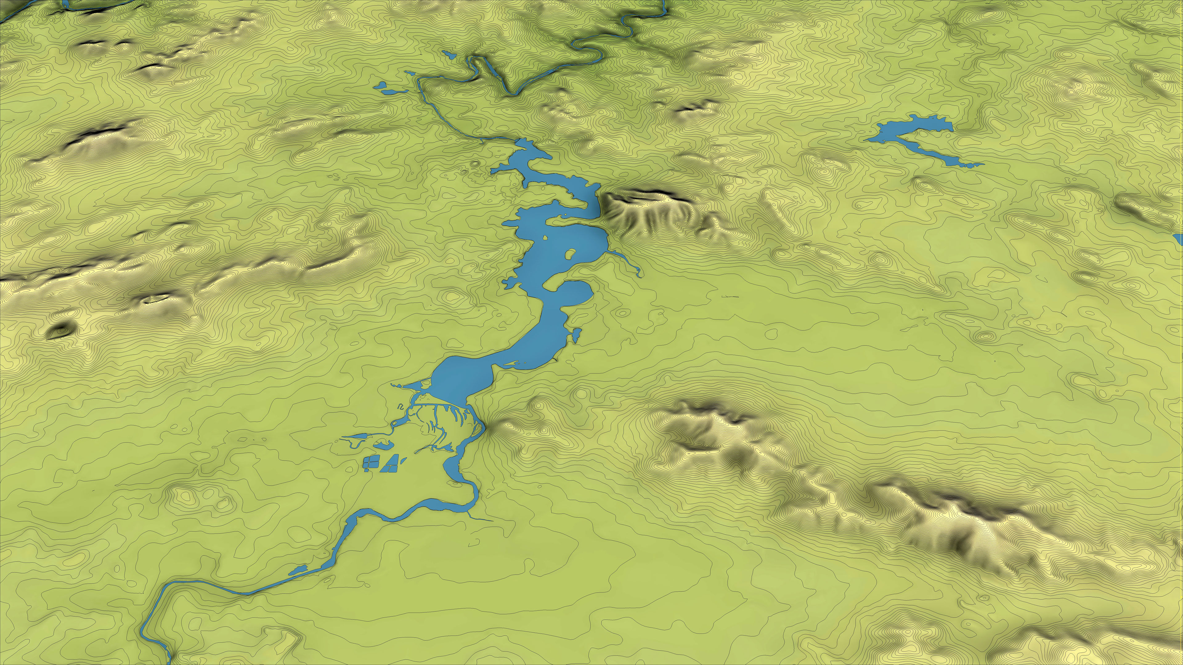 Canberra - 3D City Topography Terrain 3D Model Collection_24