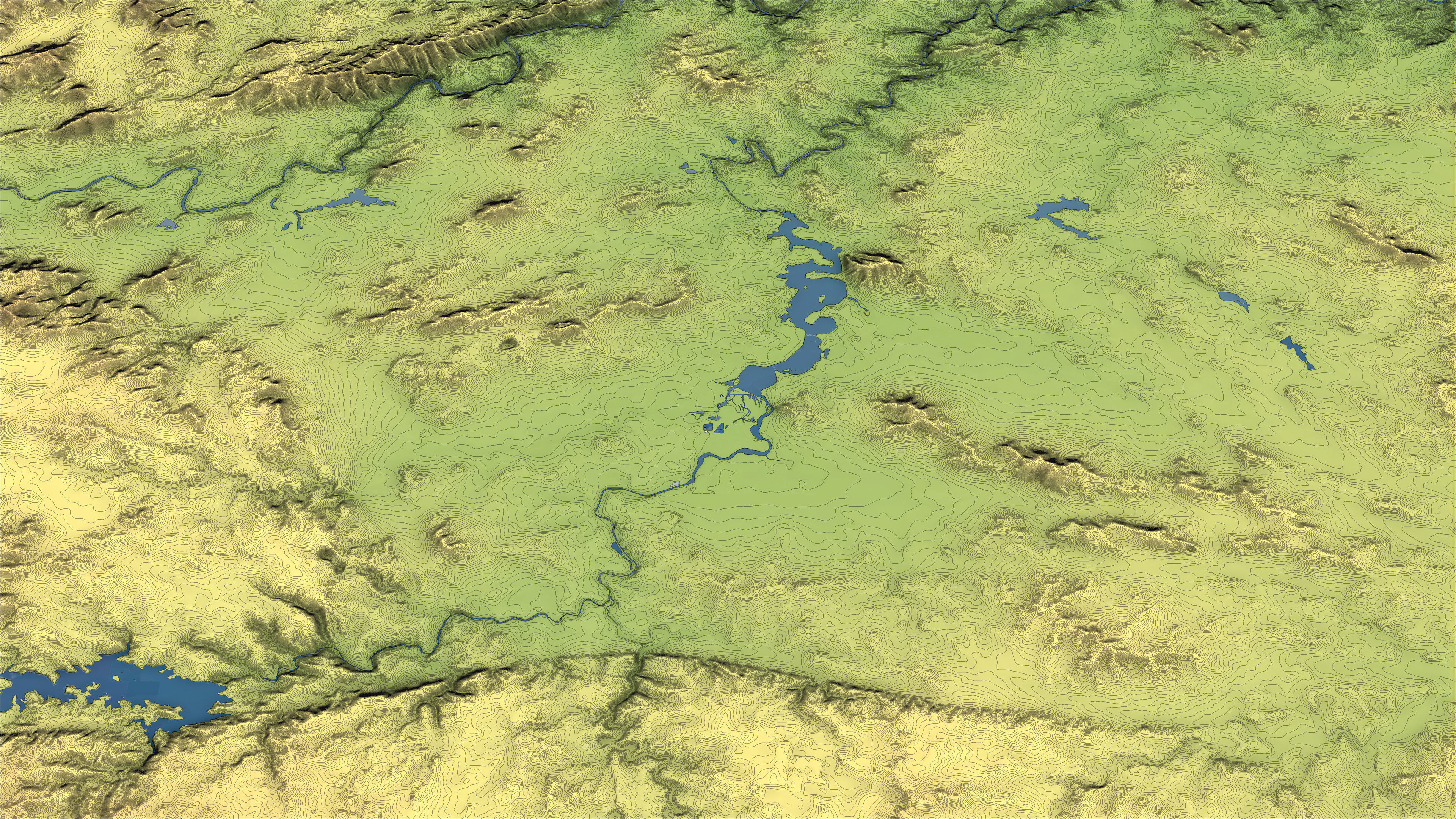 Canberra - 3D City Topography Terrain 3D Model Collection_46