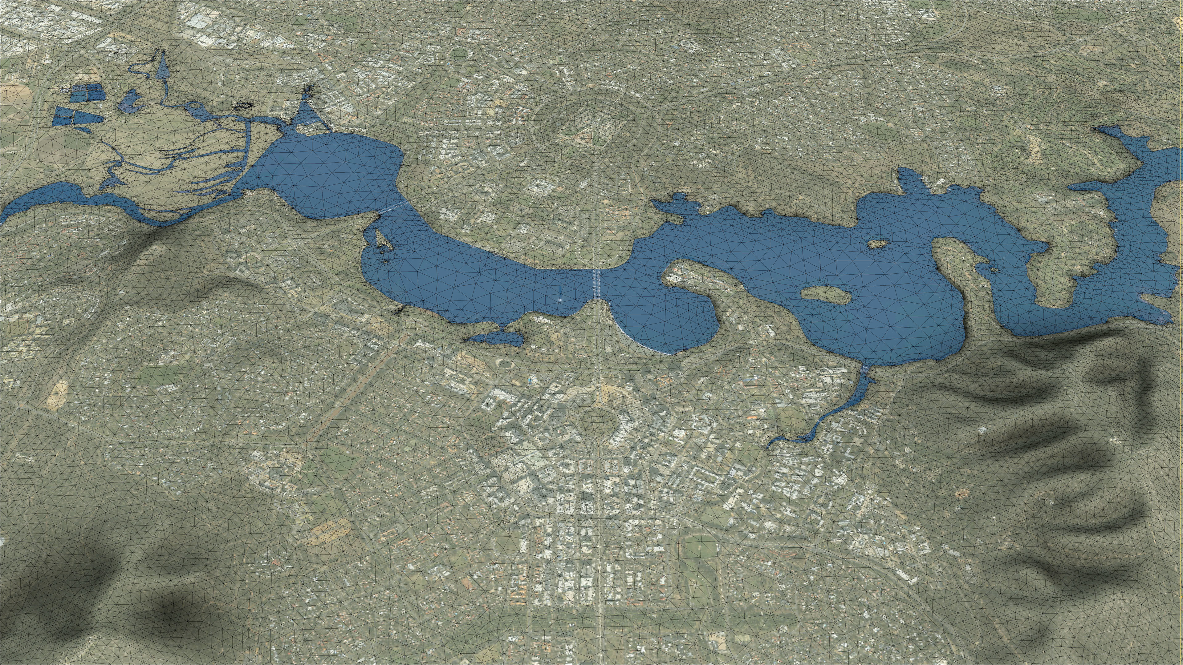 Canberra - 3D City Topography Terrain 3D Model Collection_8