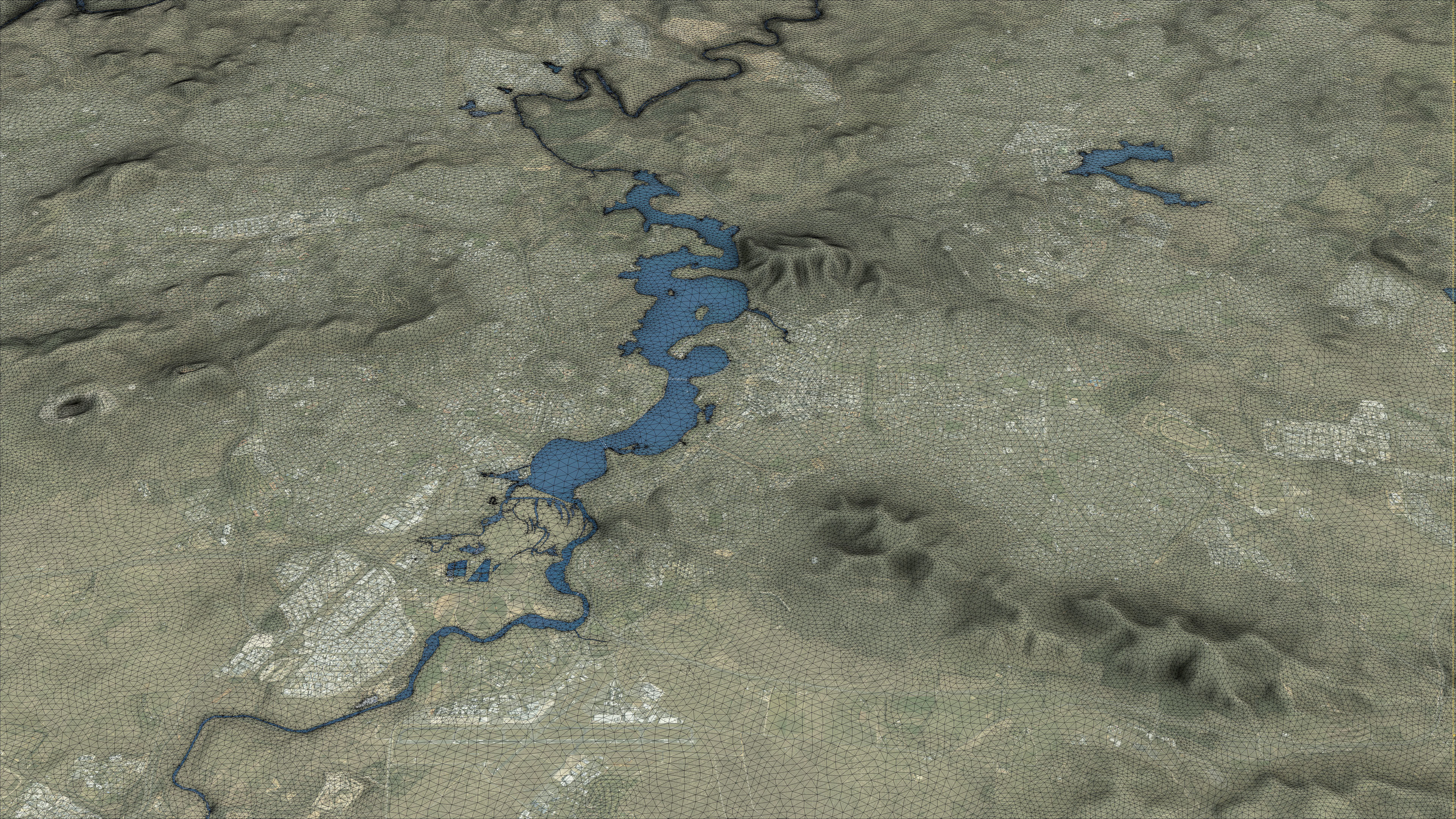 Canberra - 3D City Topography Terrain 3D Model Collection_23