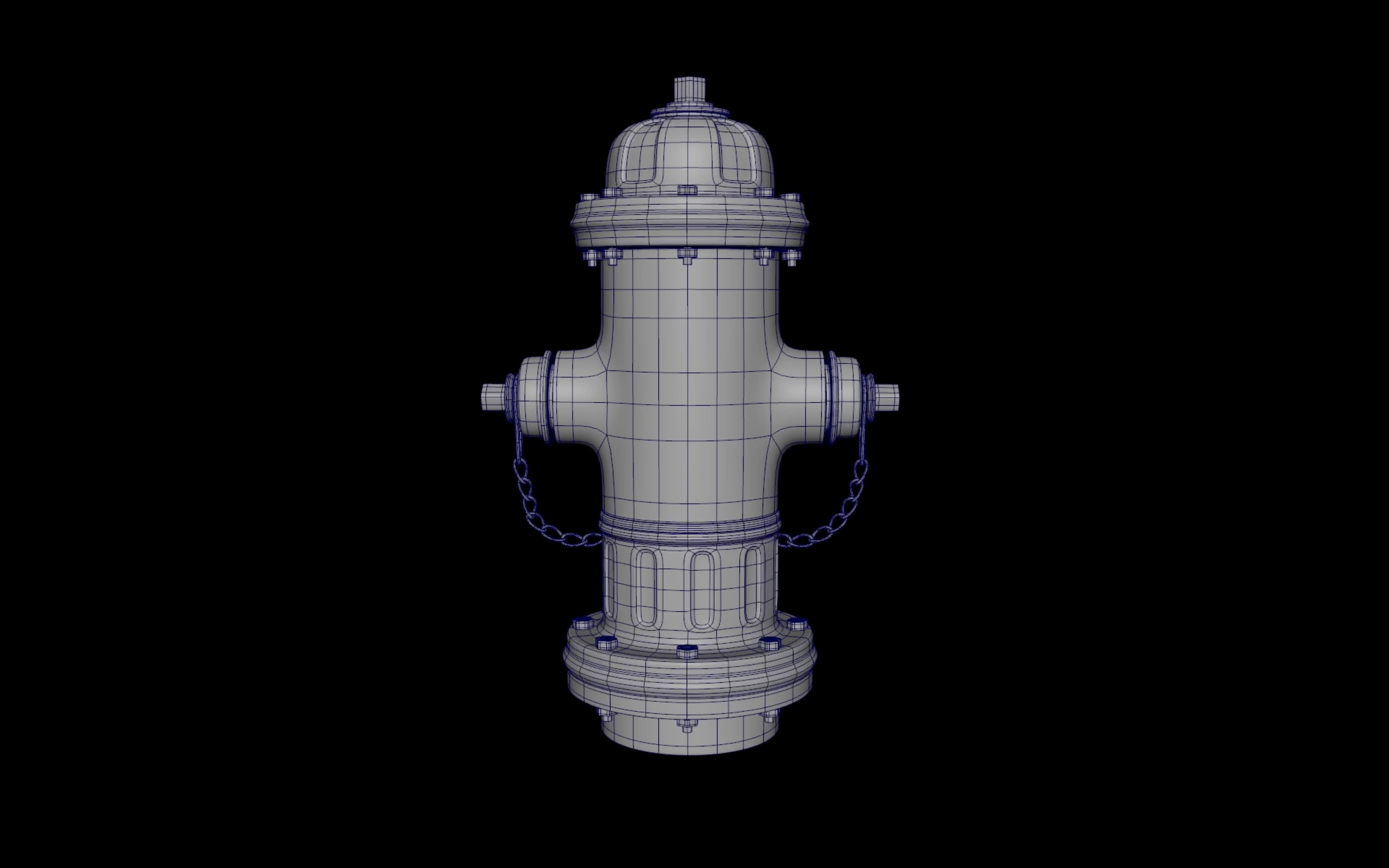 Fire hydrant 3d model Free low-poly 3D model_10