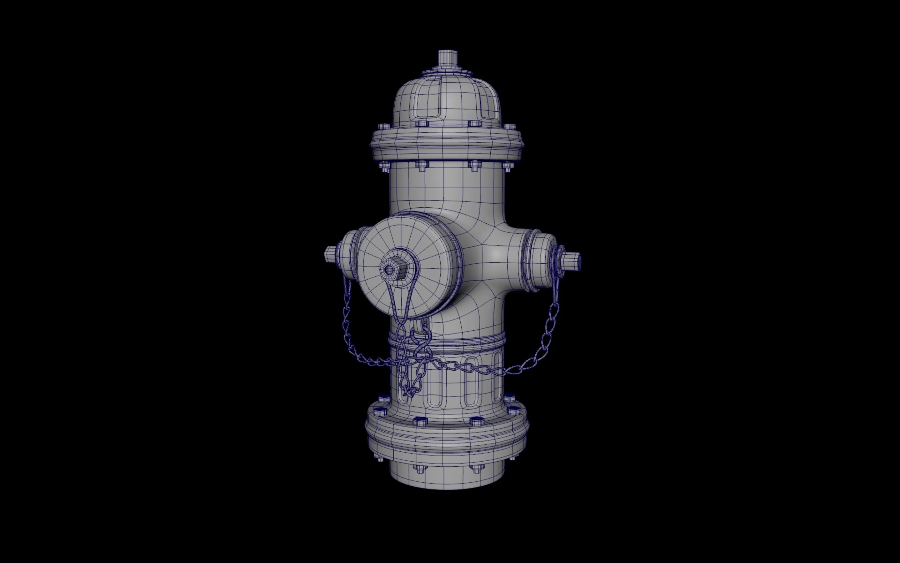 Fire hydrant 3d model Free low-poly 3D model_8