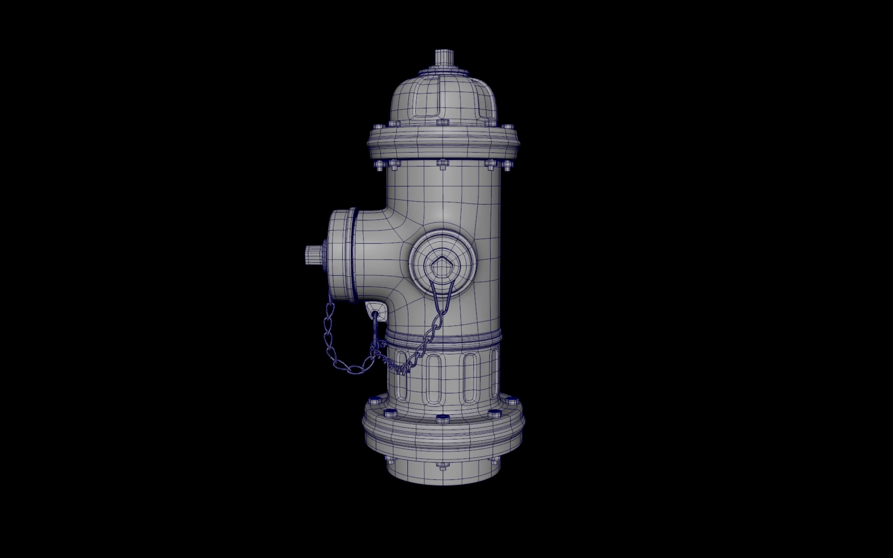 Fire hydrant 3d model Free low-poly 3D model_9