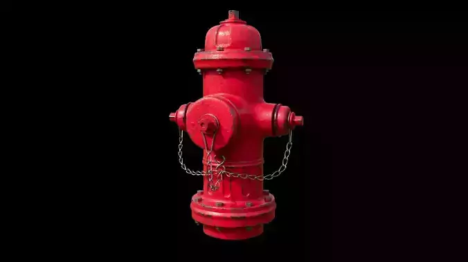 Fire hydrant 3d model