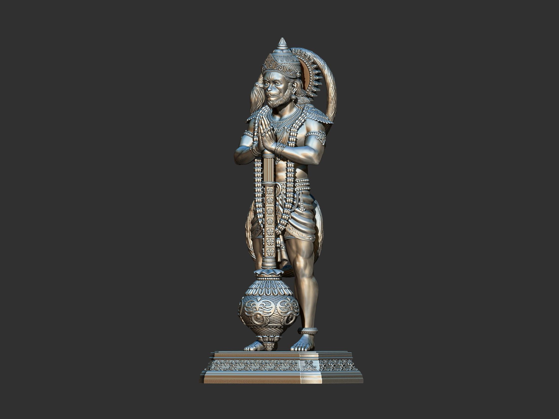 Hanuman High quality 3D print model_61