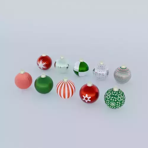 Christmas Tree Balls Pack