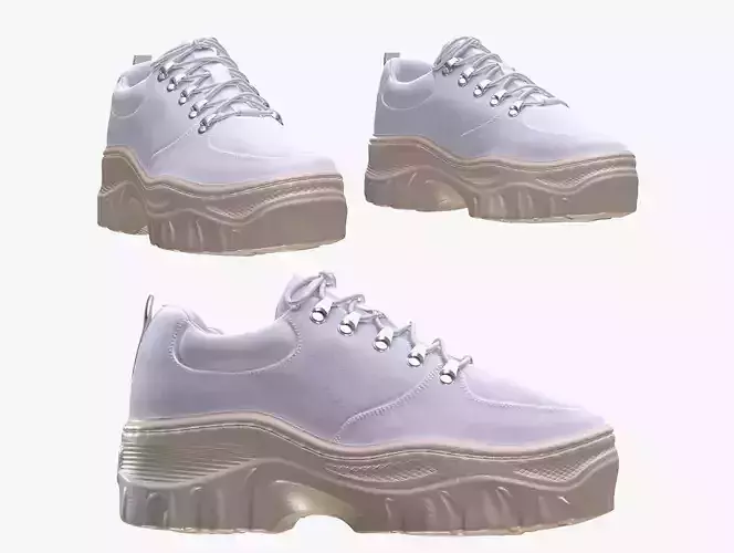 Sneakers 187 - All MH Bodies - UE5 Skeletons - Rigged Low-poly 3D model
