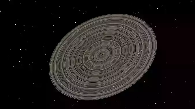 J1407B - The known planet with the most rings