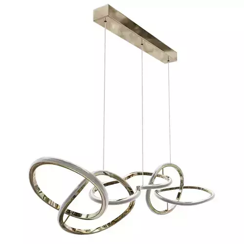 Flow pendant chandelier Garda Decor K2KML15105