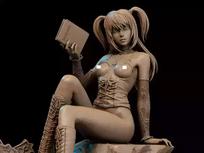 Misa Amane NSFW 3D Print 3D print model