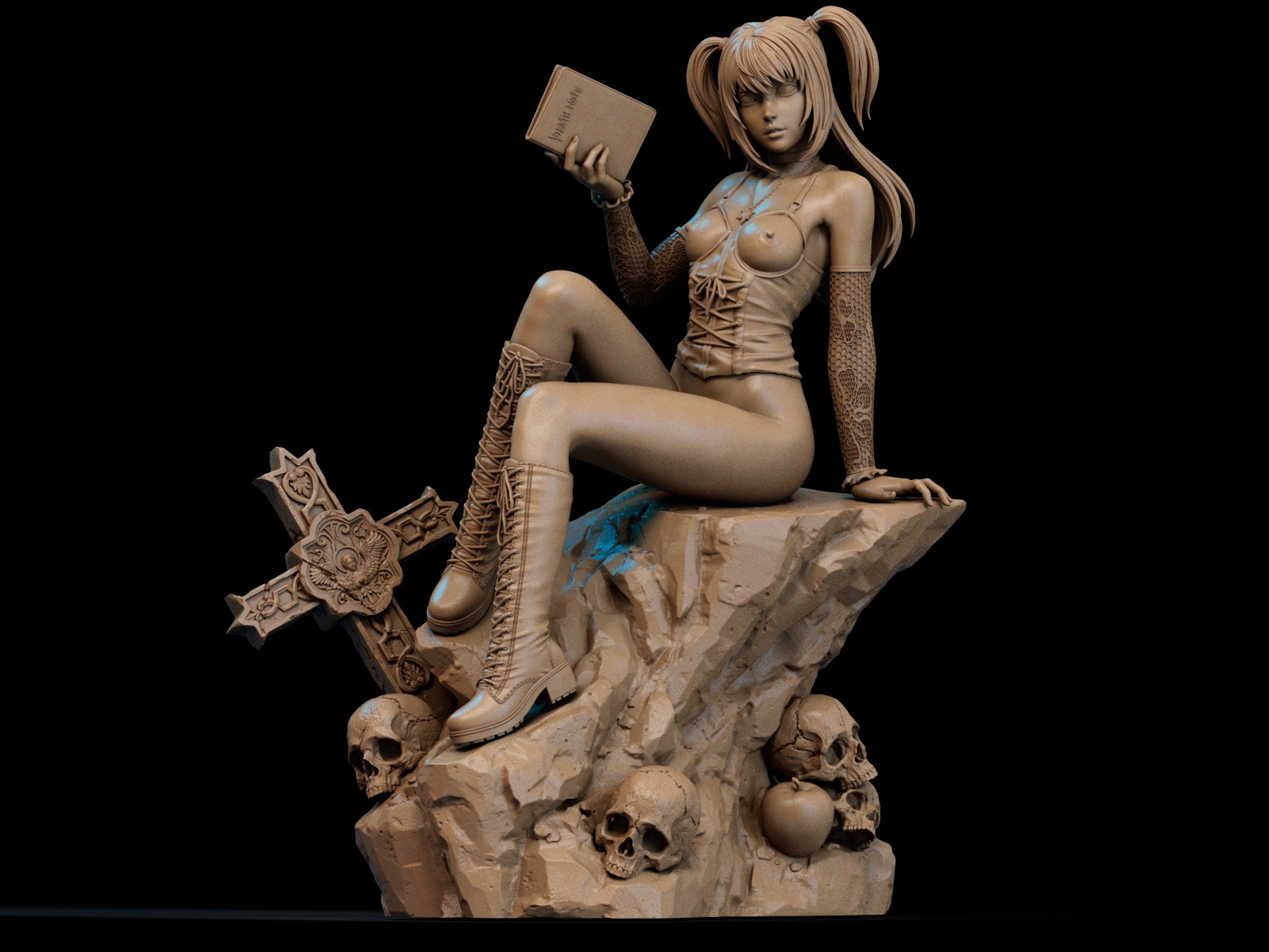 Misa Amane NSFW 3D Print 3D print model_3