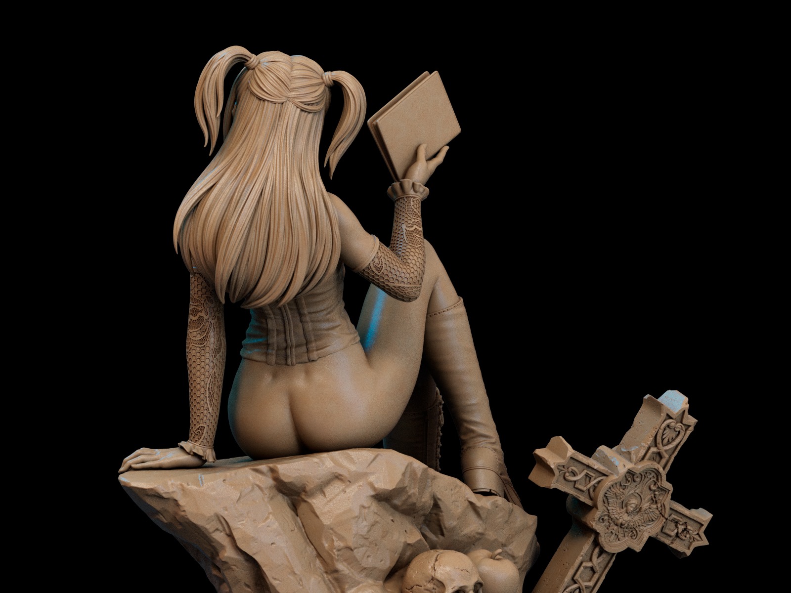 Misa Amane NSFW 3D Print 3D print model_5