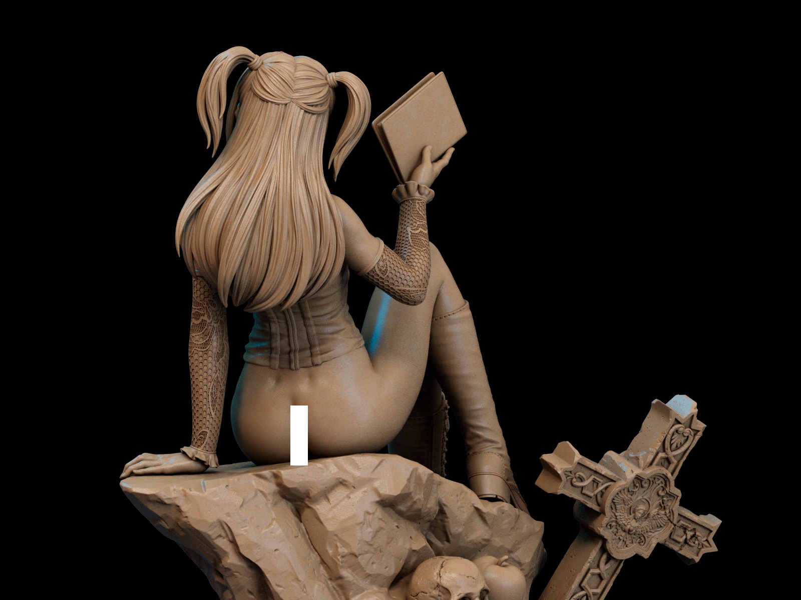 Misa Amane NSFW 3D Print 3D print model_1