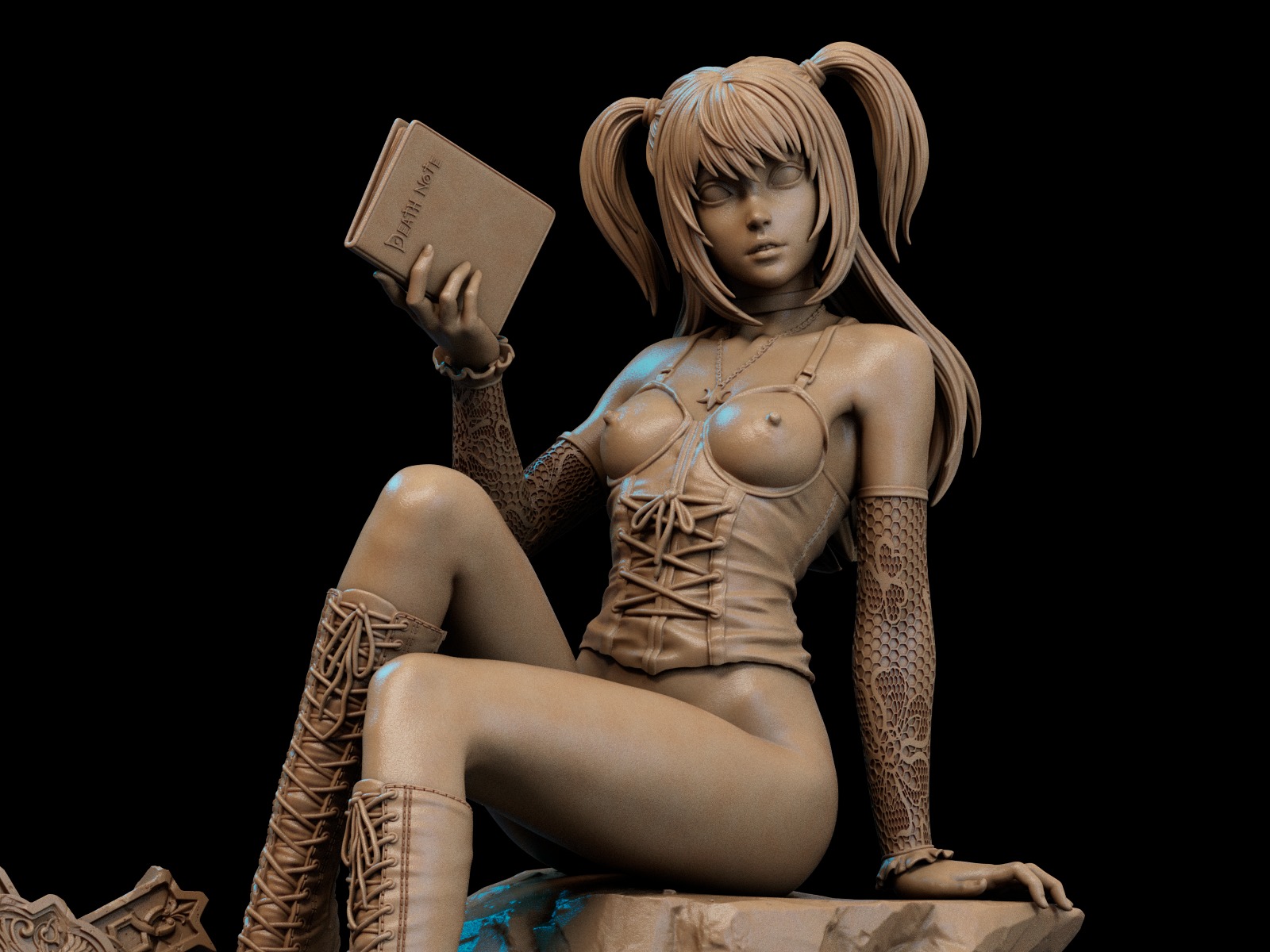 Misa Amane NSFW 3D Print 3D print model_4