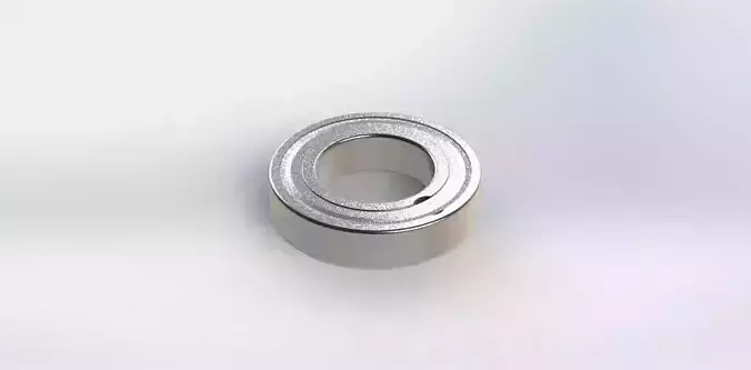Rolamento de Esferas SKF 211-2Z Ball Bearing 3D model