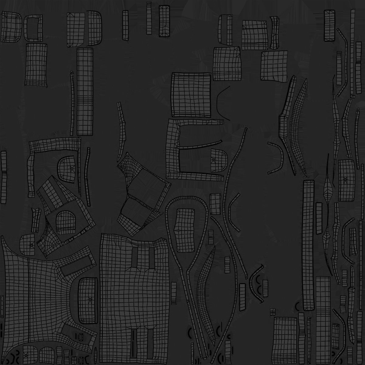 Vest 181 - All MH Bodies - UE5 Skeletons - Rigged Low-poly 3D model_11