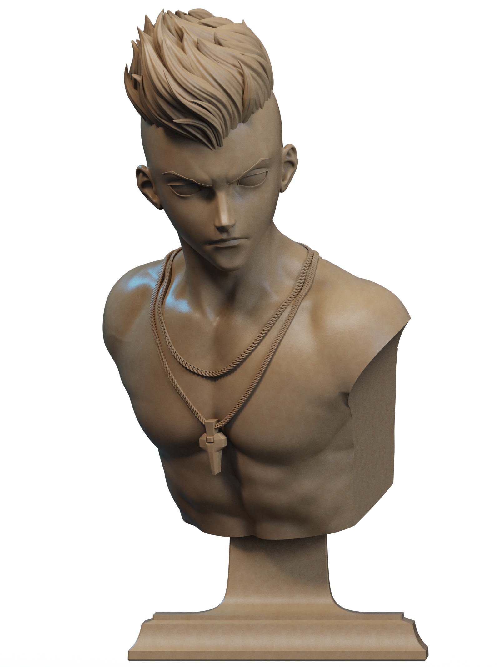 David Martinez Bust 3D Print 3D print model_1