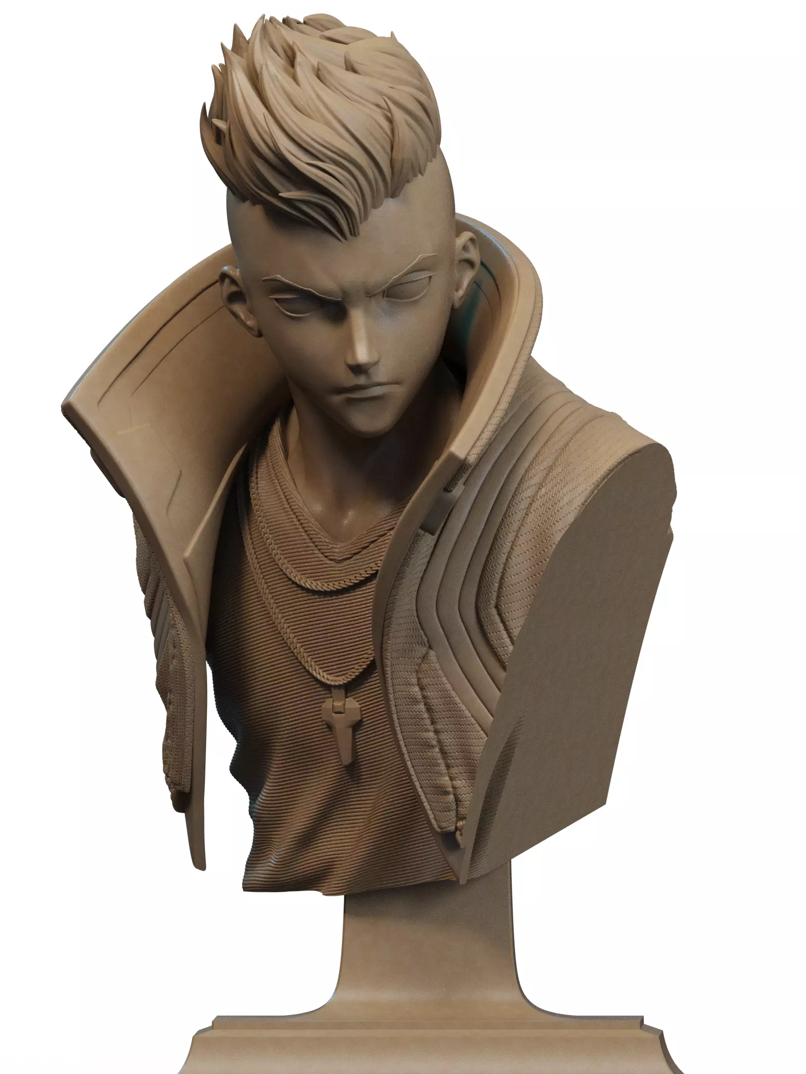 David Martinez Bust 3D Print 3D print model_0