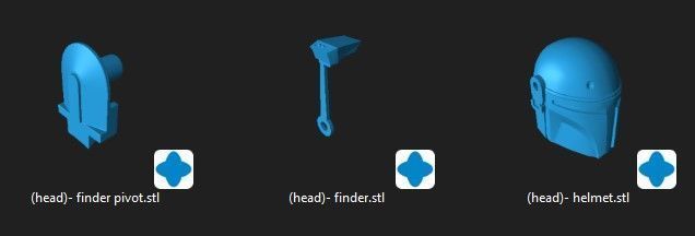 Shriek Hawk Helmet 3d print files bundle 3D print model_1