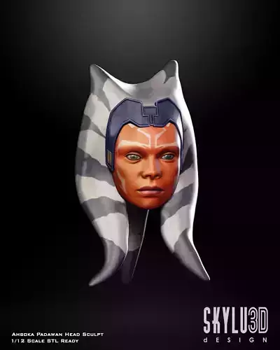 Ahsoka Padawan Figure Custom 3d print files